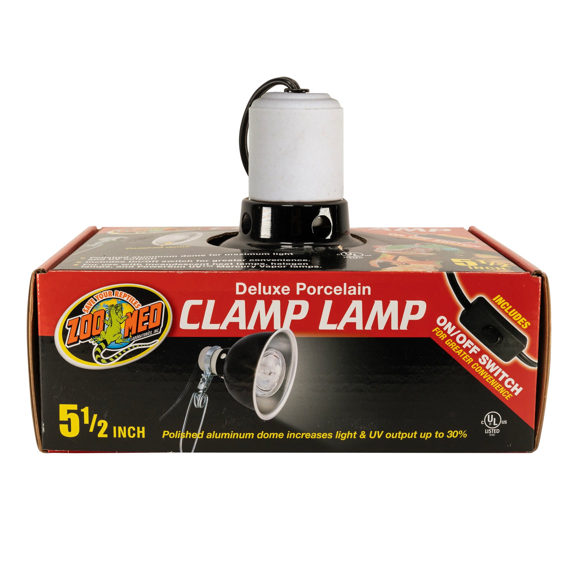 Flukers deluxe clearance clamp lamp petco