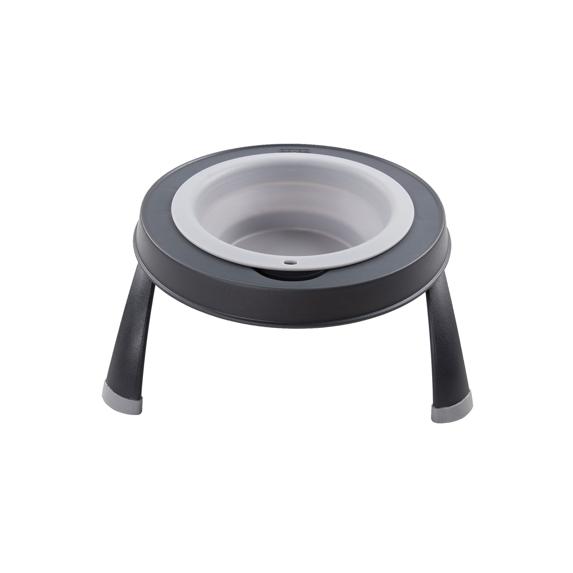 Single elevated pet clearance bowl