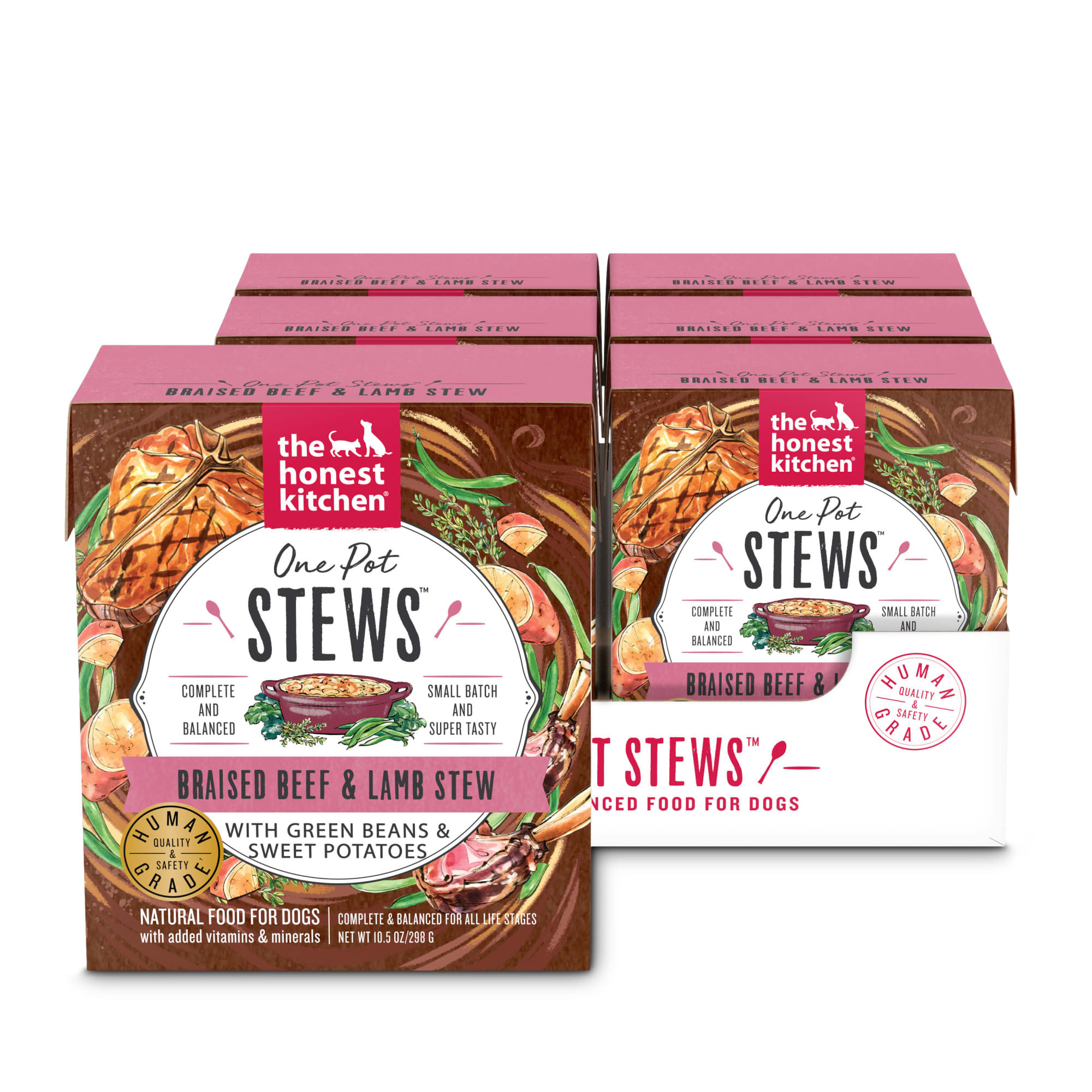 The Honest Kitchen One Pot Stews: Braised Beef & Lamb Stew with Green