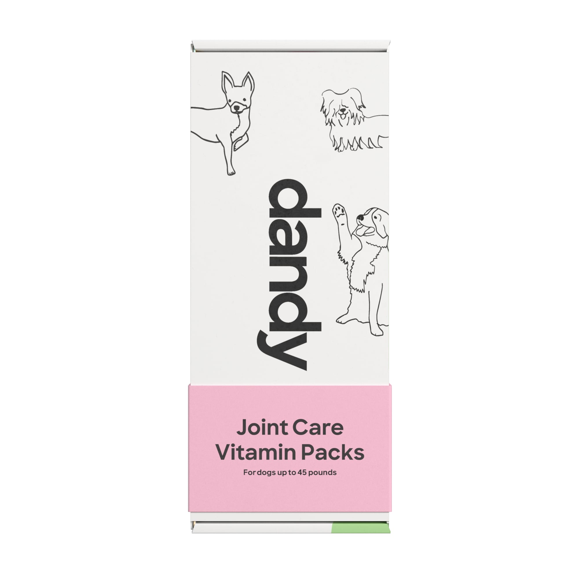 Dandy Pet Joint Care Vitamin Packs for Small Breed Dogs, 12.84 oz