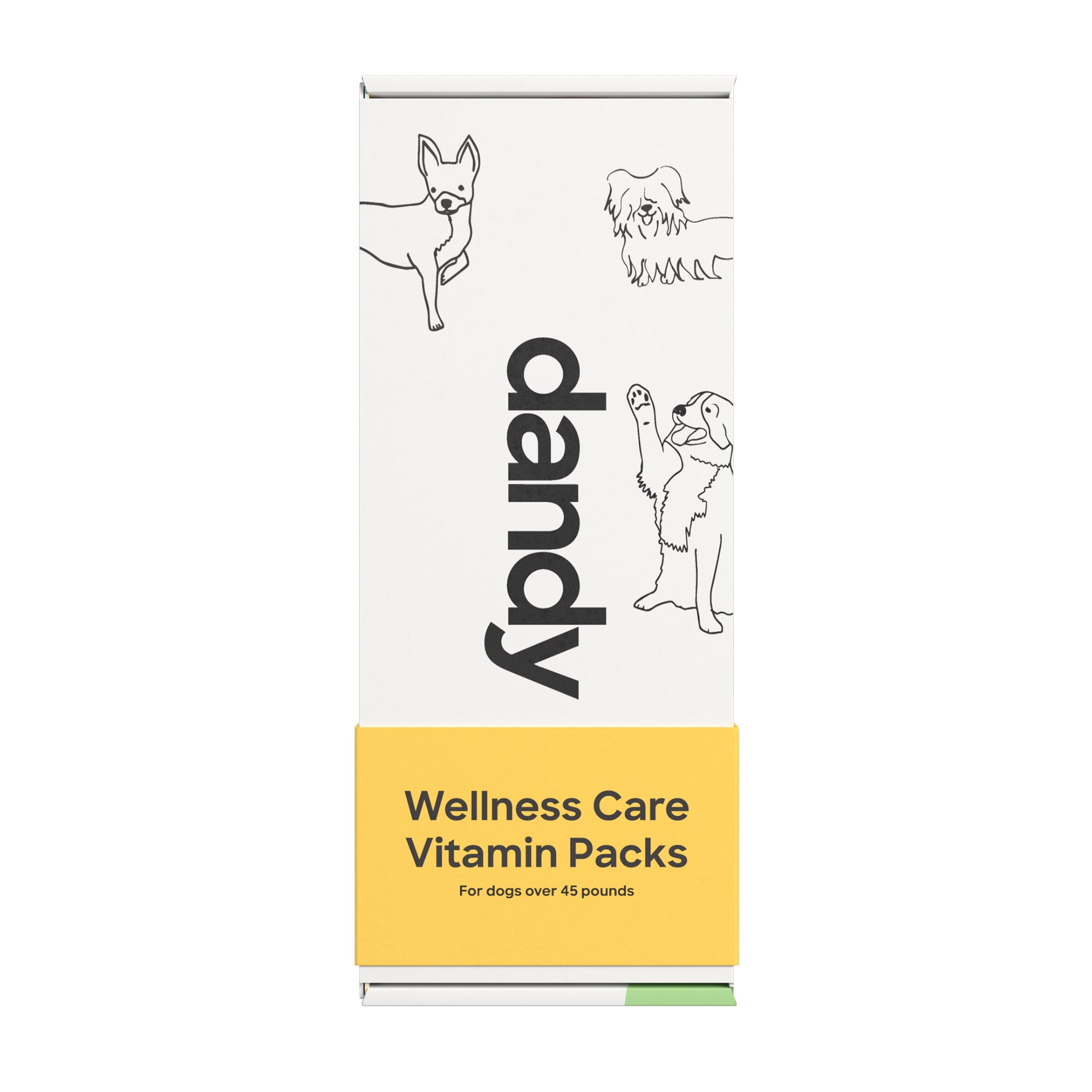 Dandy Pet Large Breed Wellness & Vitamin Packs 1.19 lbs
