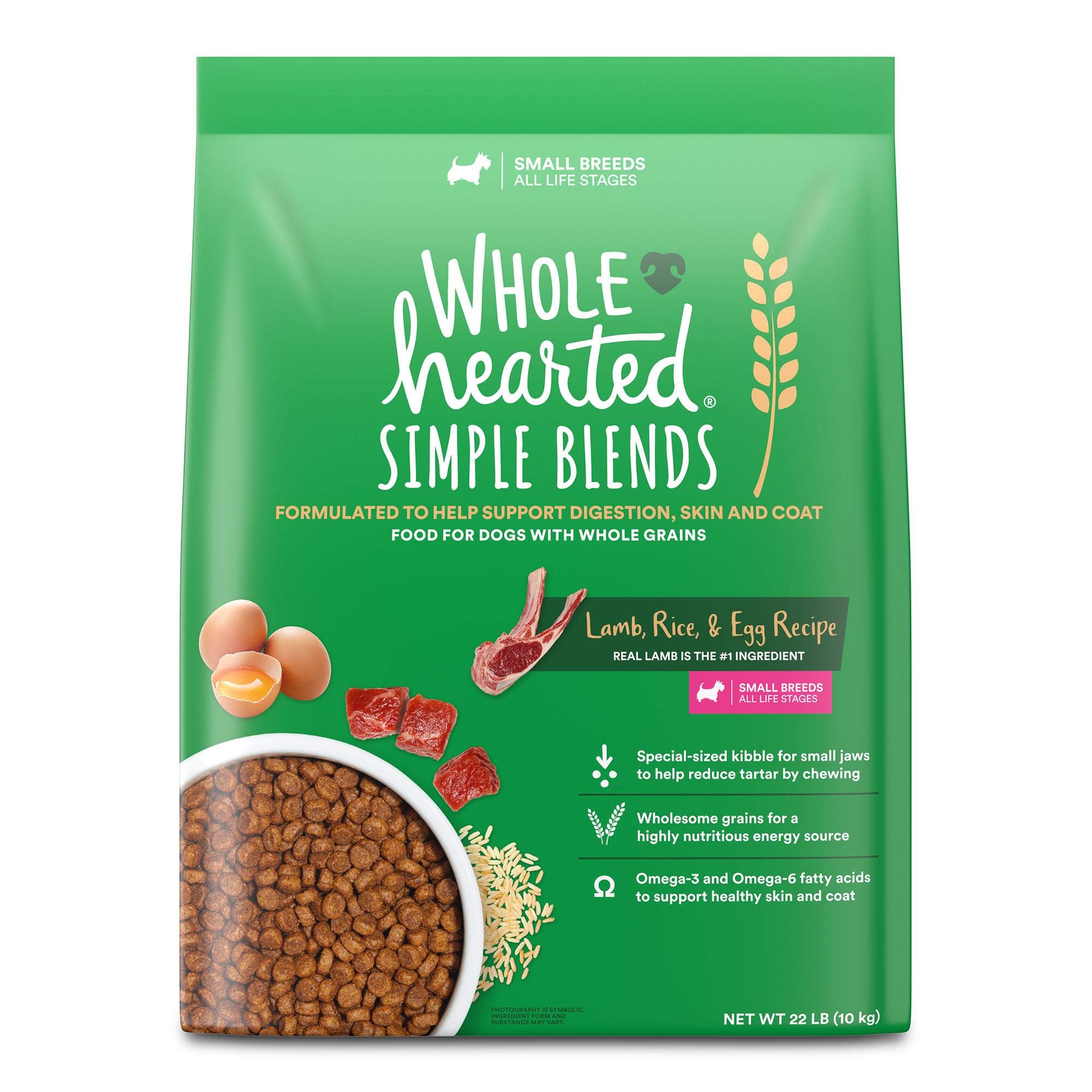 Wholehearted small breed 2025 dog food reviews