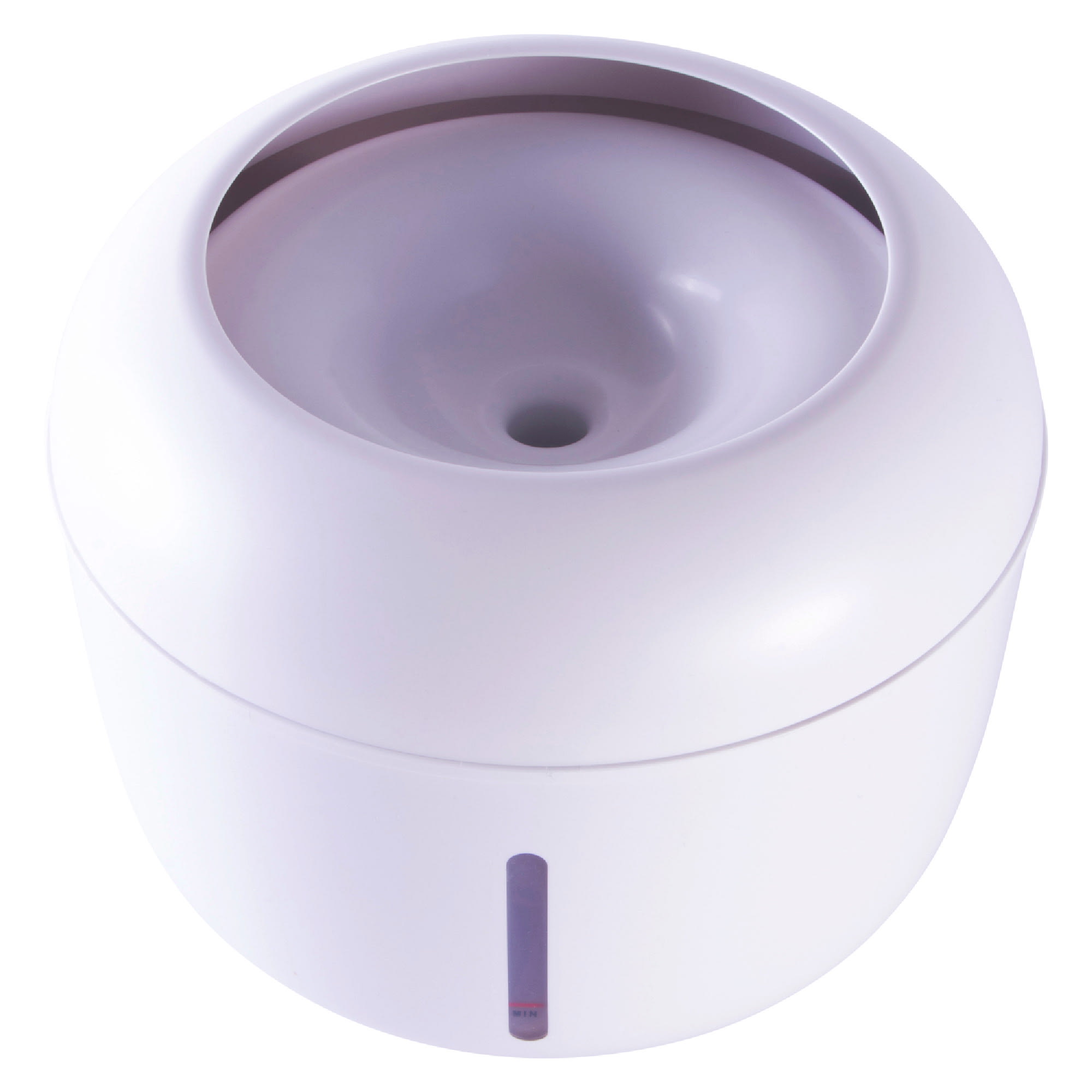 pet-life-white-moda-pure-ultra-quiet-filtered-water-fountain-for-dogs