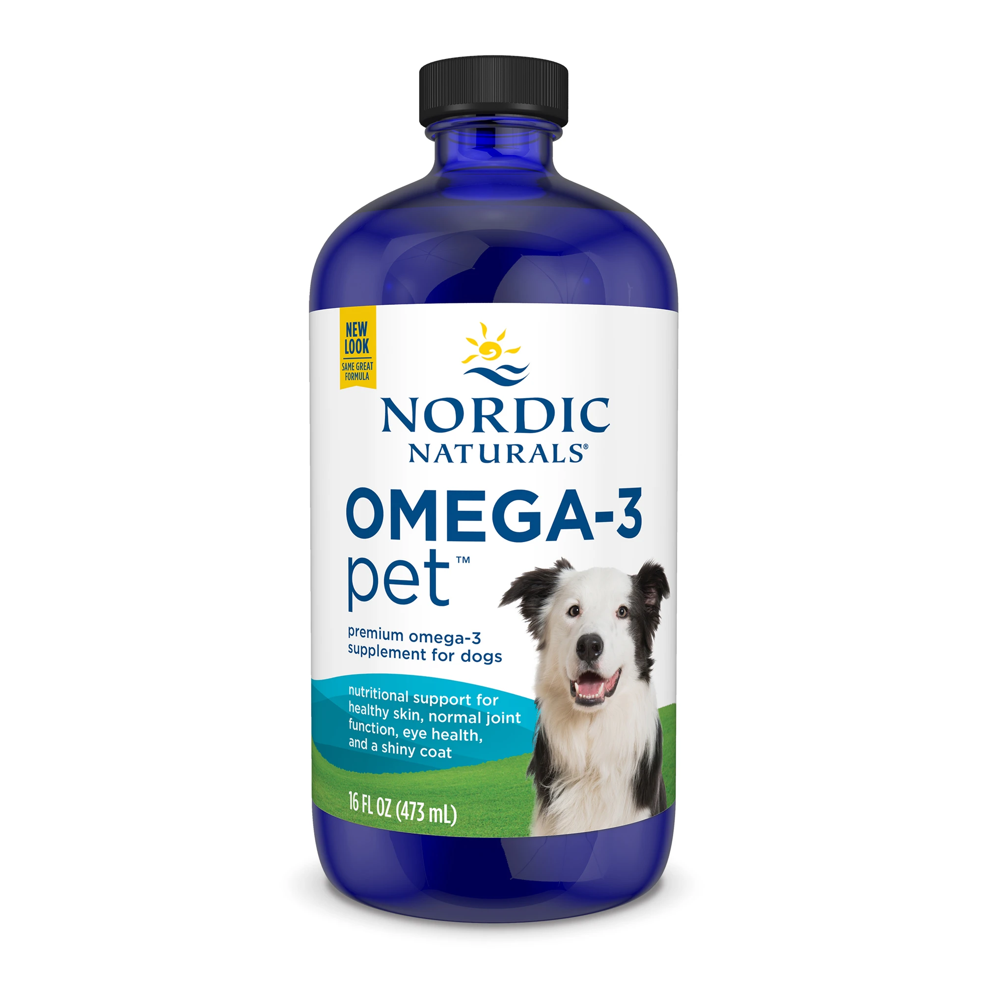Nordic Naturals Omega-3 Pet Fish Oil Liquid for Dogs and Cats, 16