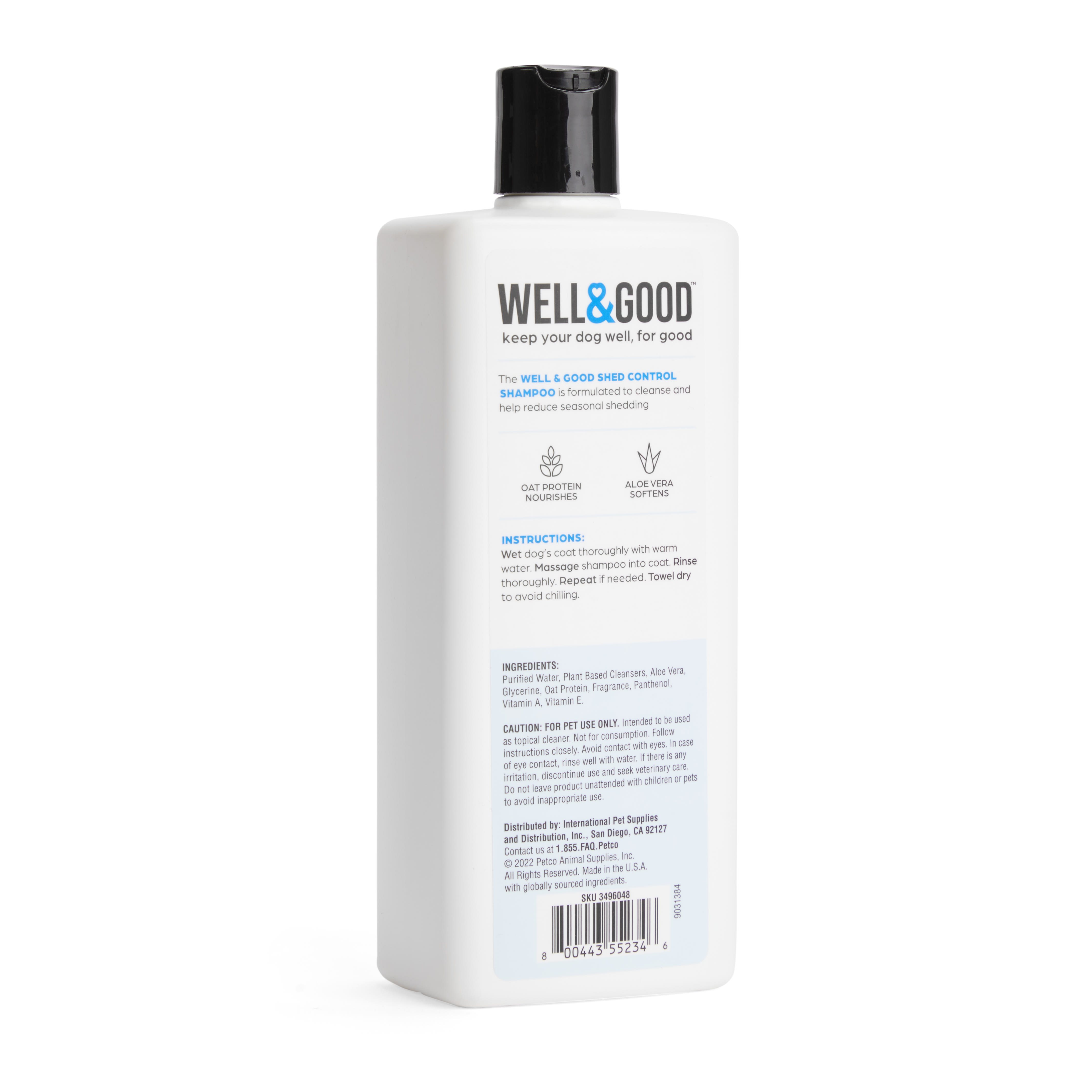 Well Good Shed Control Dog Shampoo 16 fl. oz. Petco