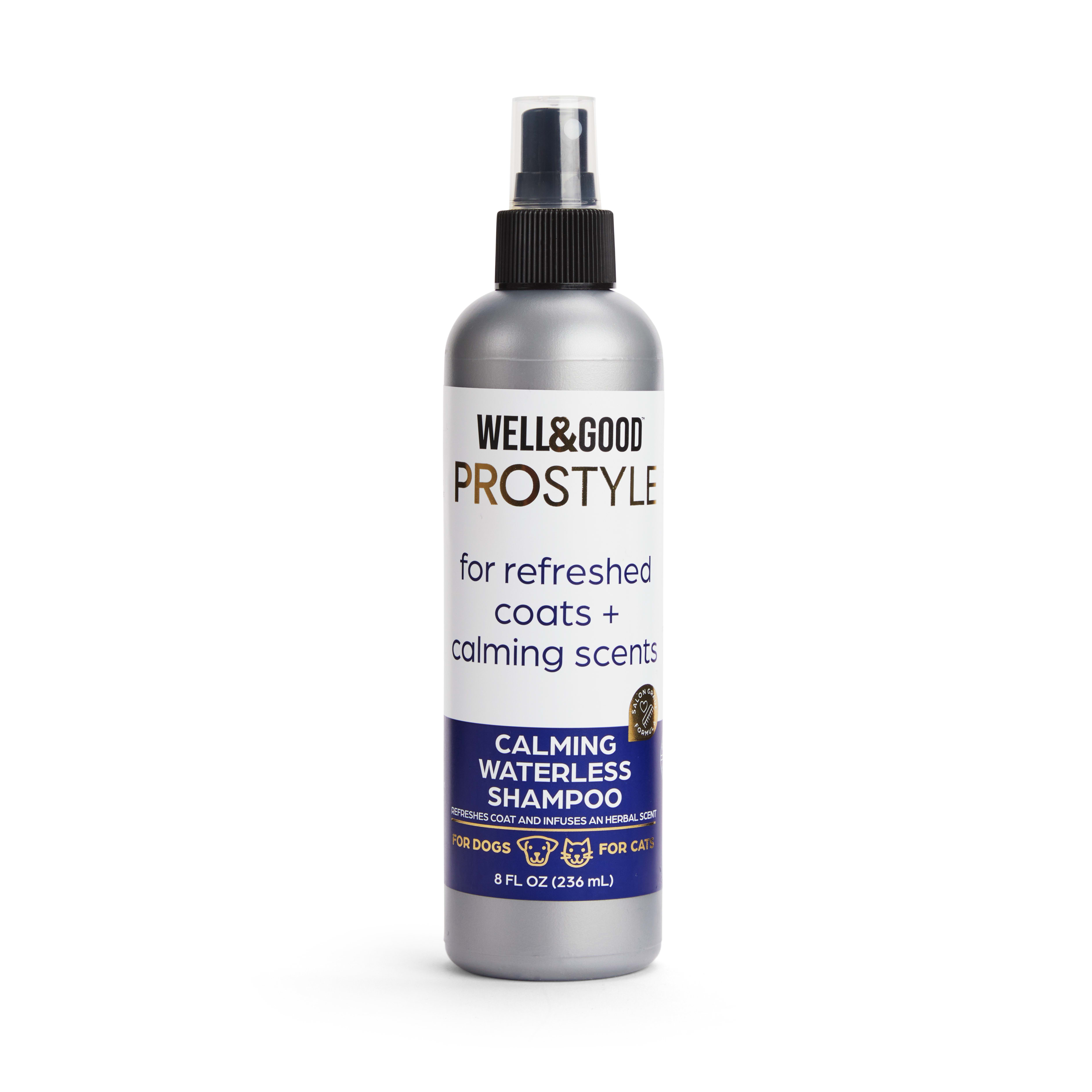 Well & ProStyle Calming Waterless Shampoo Pets, 8 fl. oz. | Petco