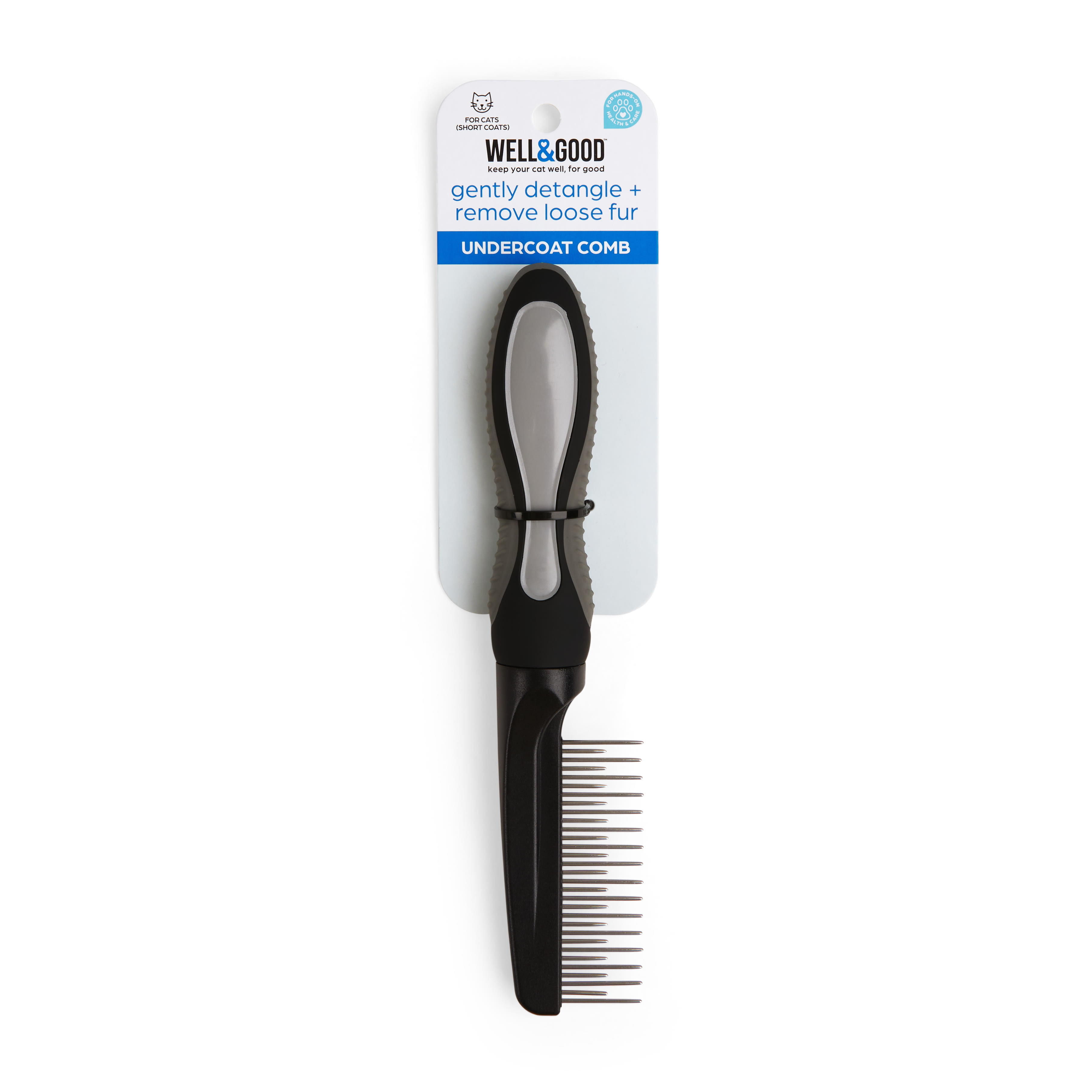 UPC 800443980637 product image for Well & Good Black Undercoat Cat Comb, 7.5 IN | upcitemdb.com