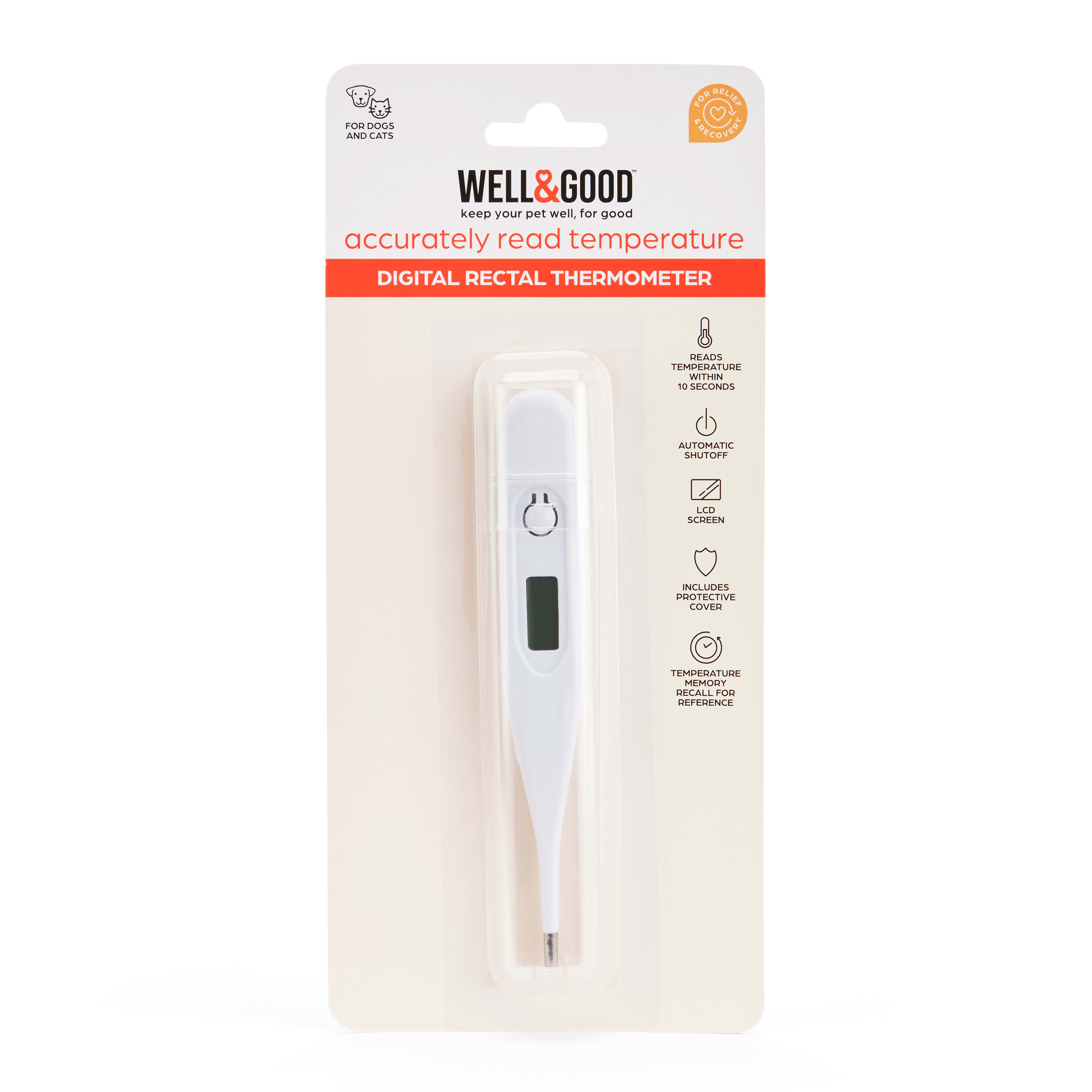 Well & Good Digital Pet Thermometer