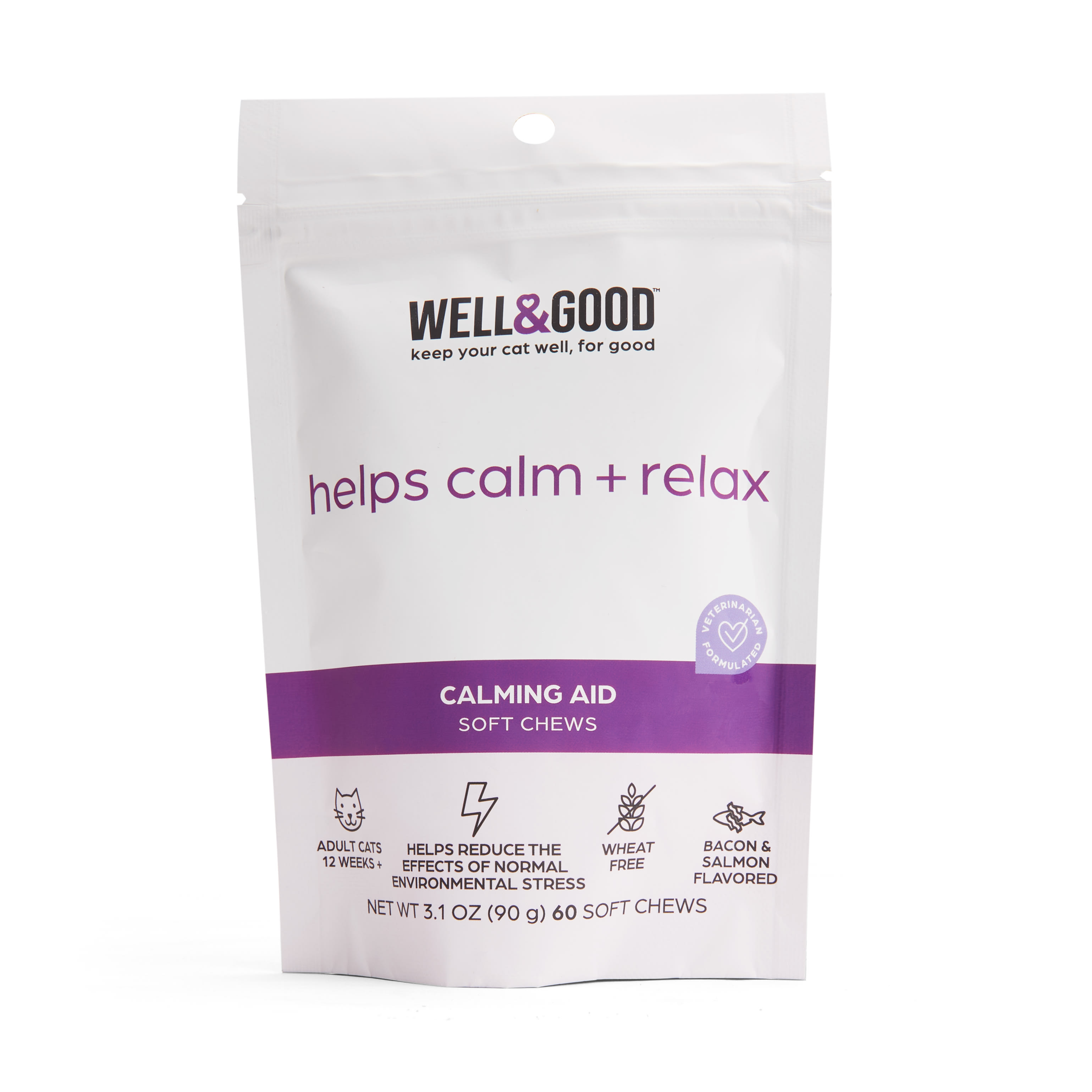 Well Good Calming Soft Chew for Cats 60 Count Petco