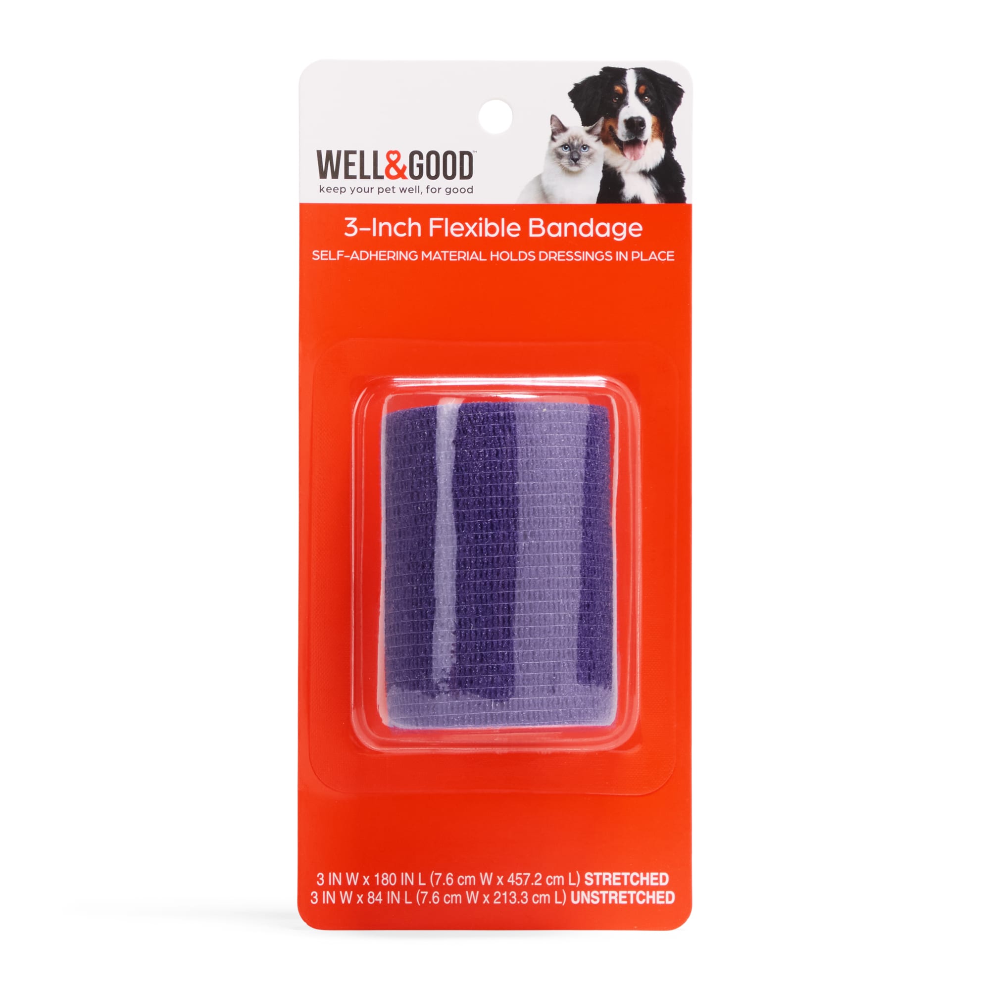 Dog wound outlet bandage