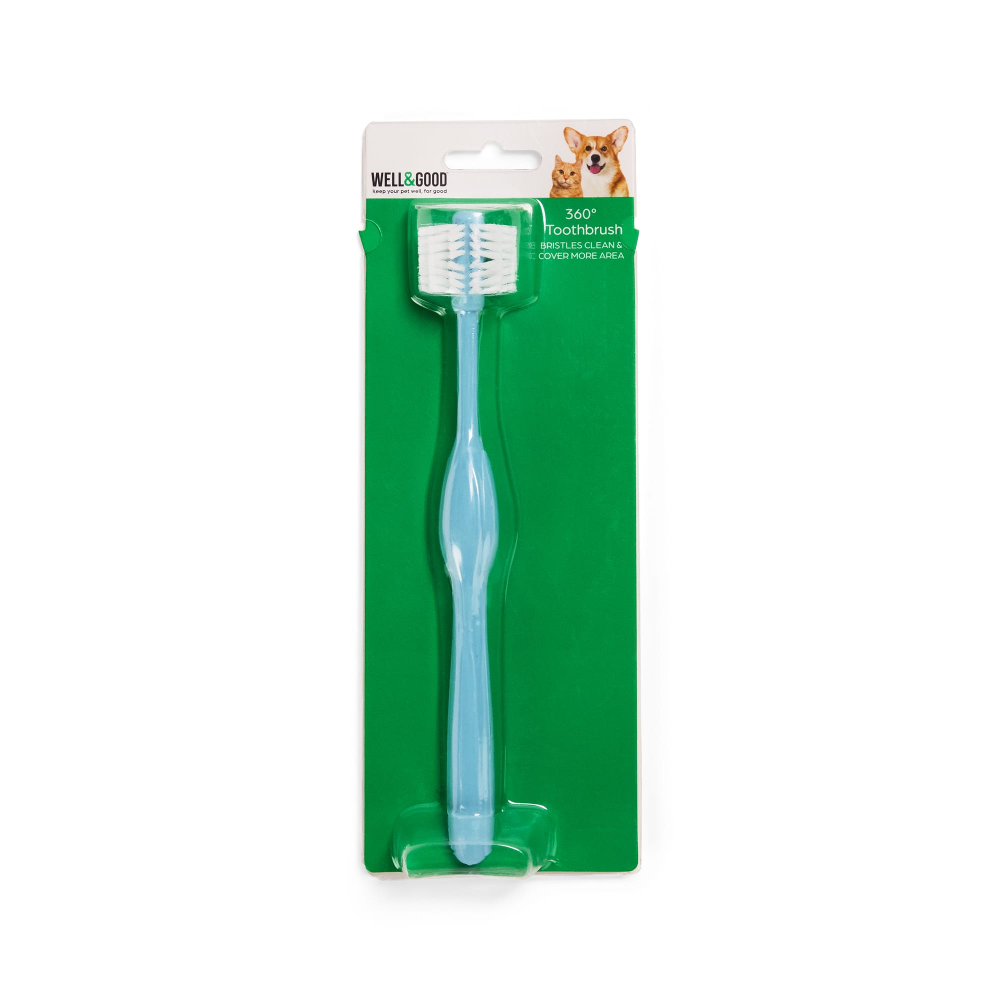 Well Good 360 Degree Dental Toothbrush for Dogs Petco