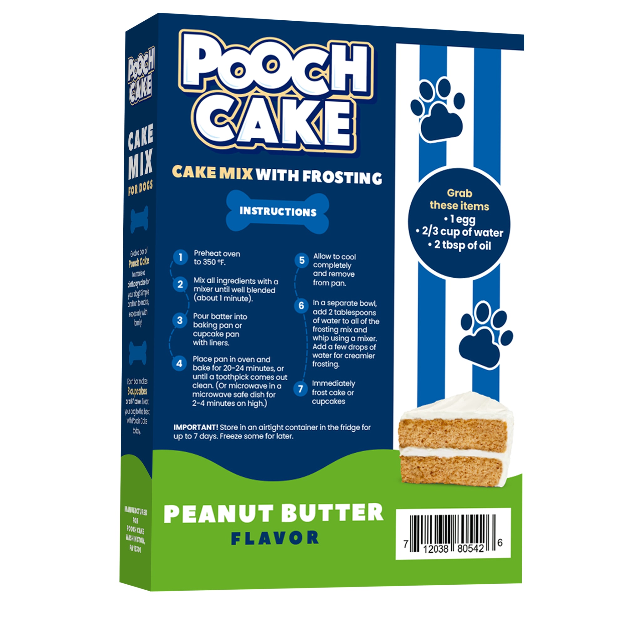 Petco dog shop cake mix