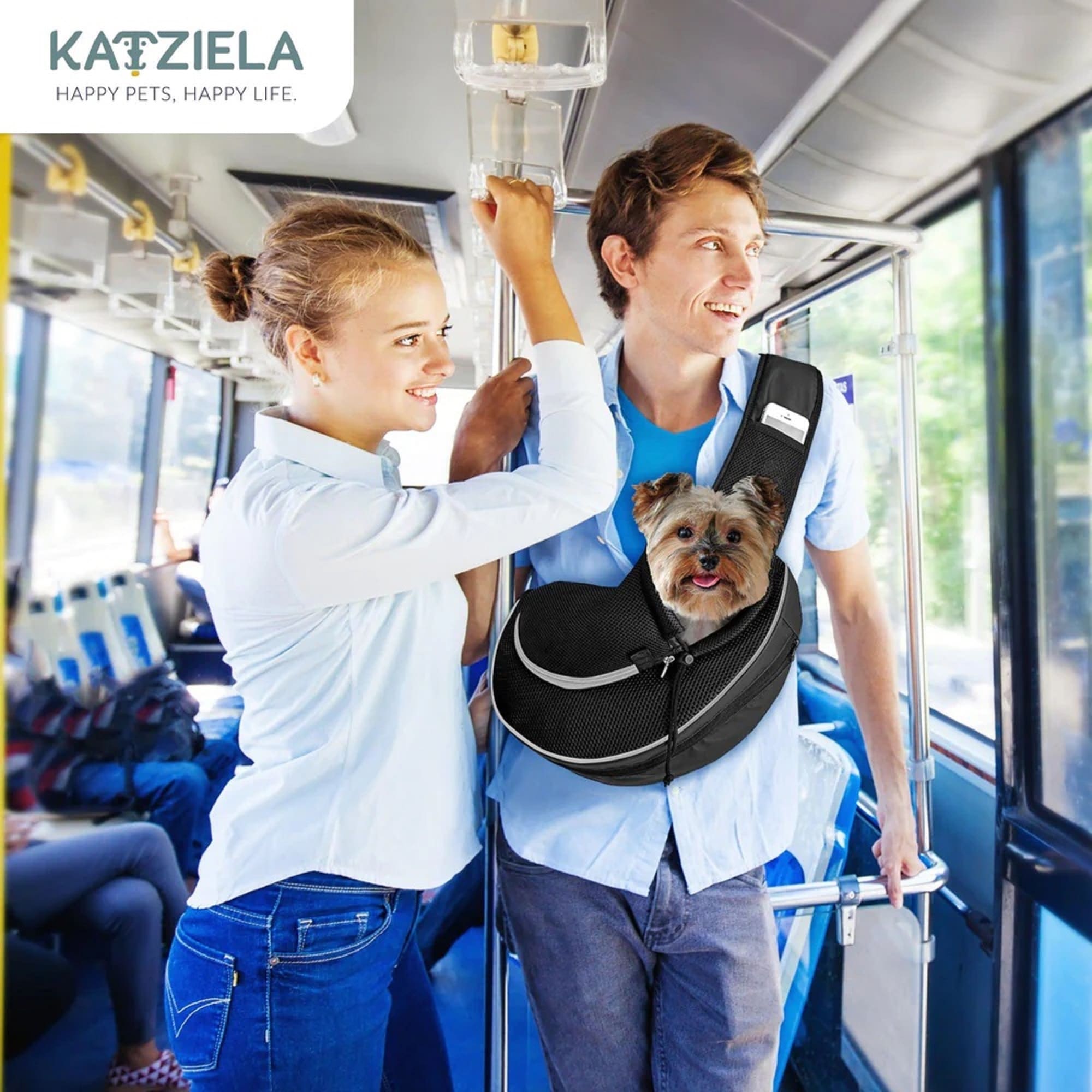 Tucker Murphy Pet Katziela Expandable Sling Pet Carrier