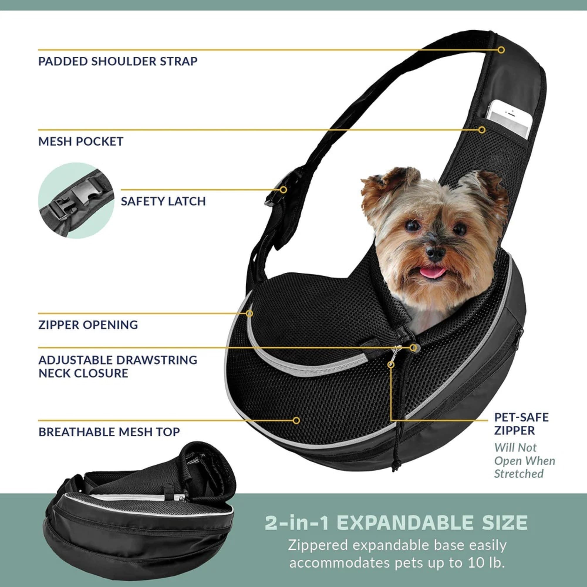 Petco on sale pet sling