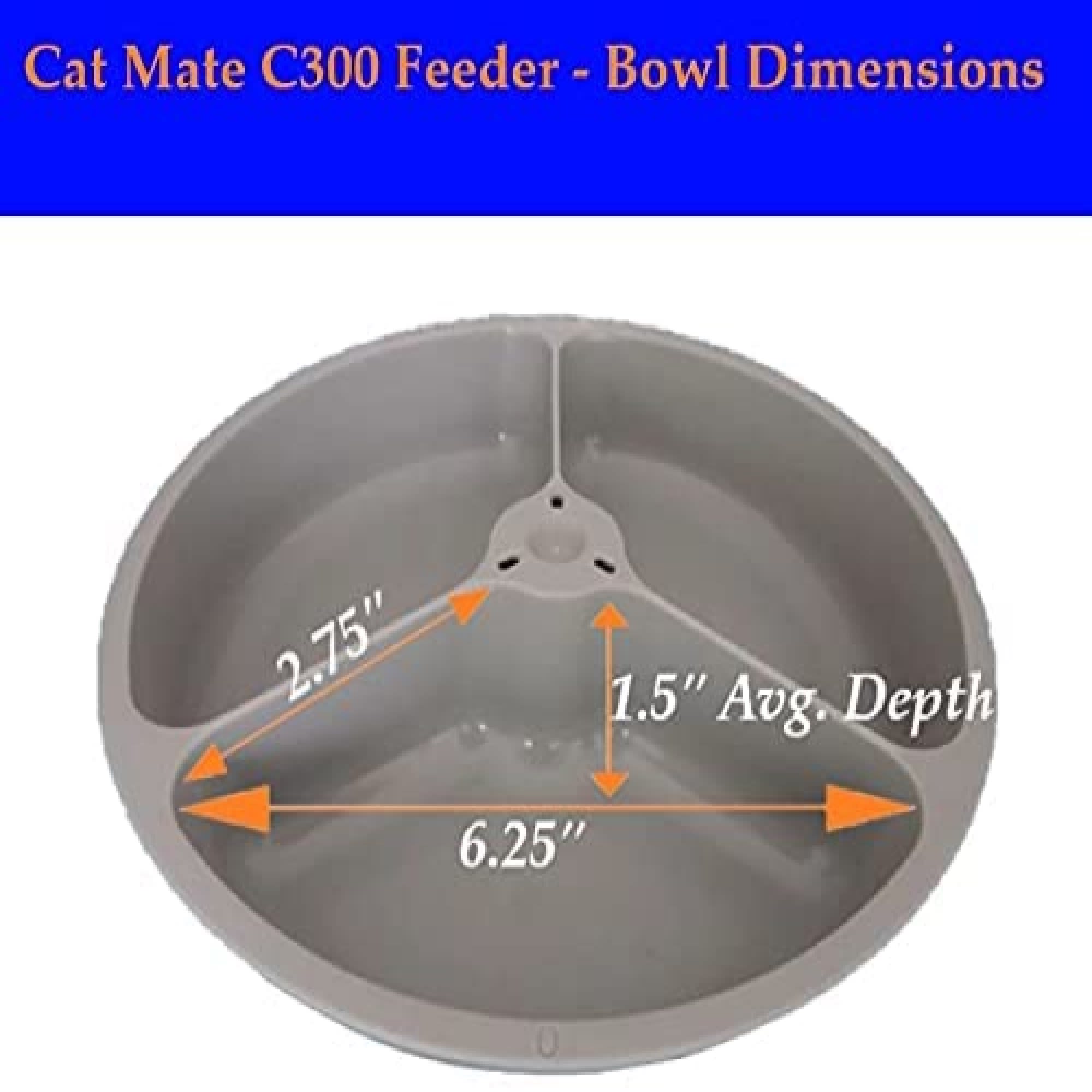 Cat Mate C300 Automatic Pet Feeder with Ice Packs
