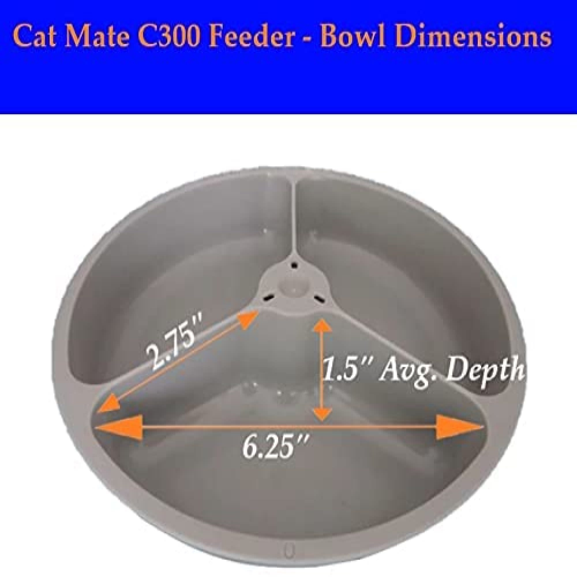 Three-meal Automatic Pet Feeder with Digital Timer (C300)