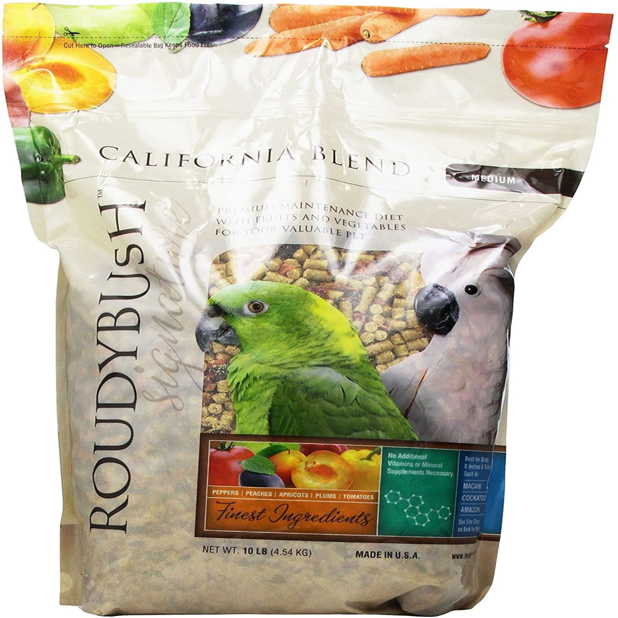 Roudybush California Blend Medium, 10 lbs.