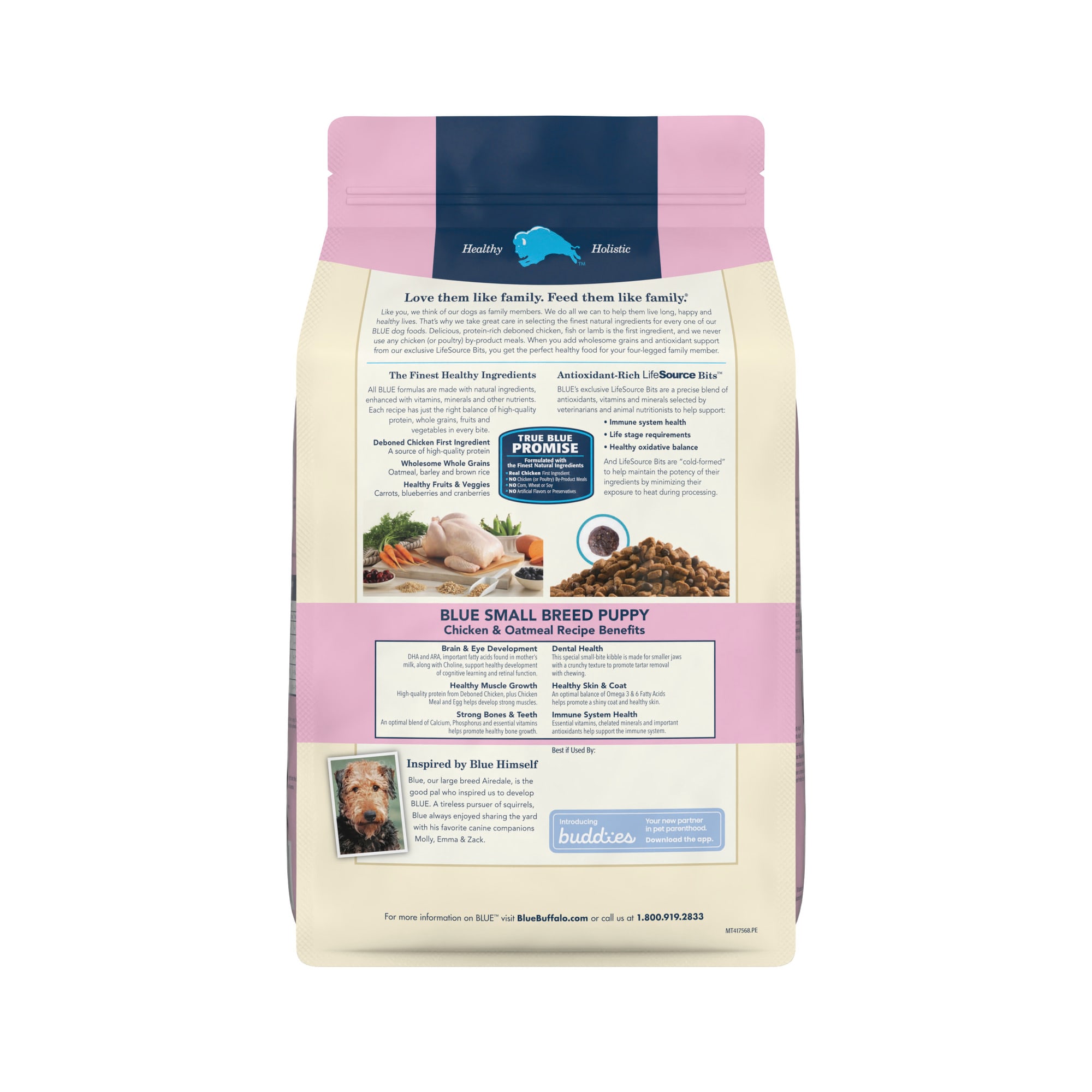 Blue Buffalo Blue Life Protection Natural Chicken and Oatmeal