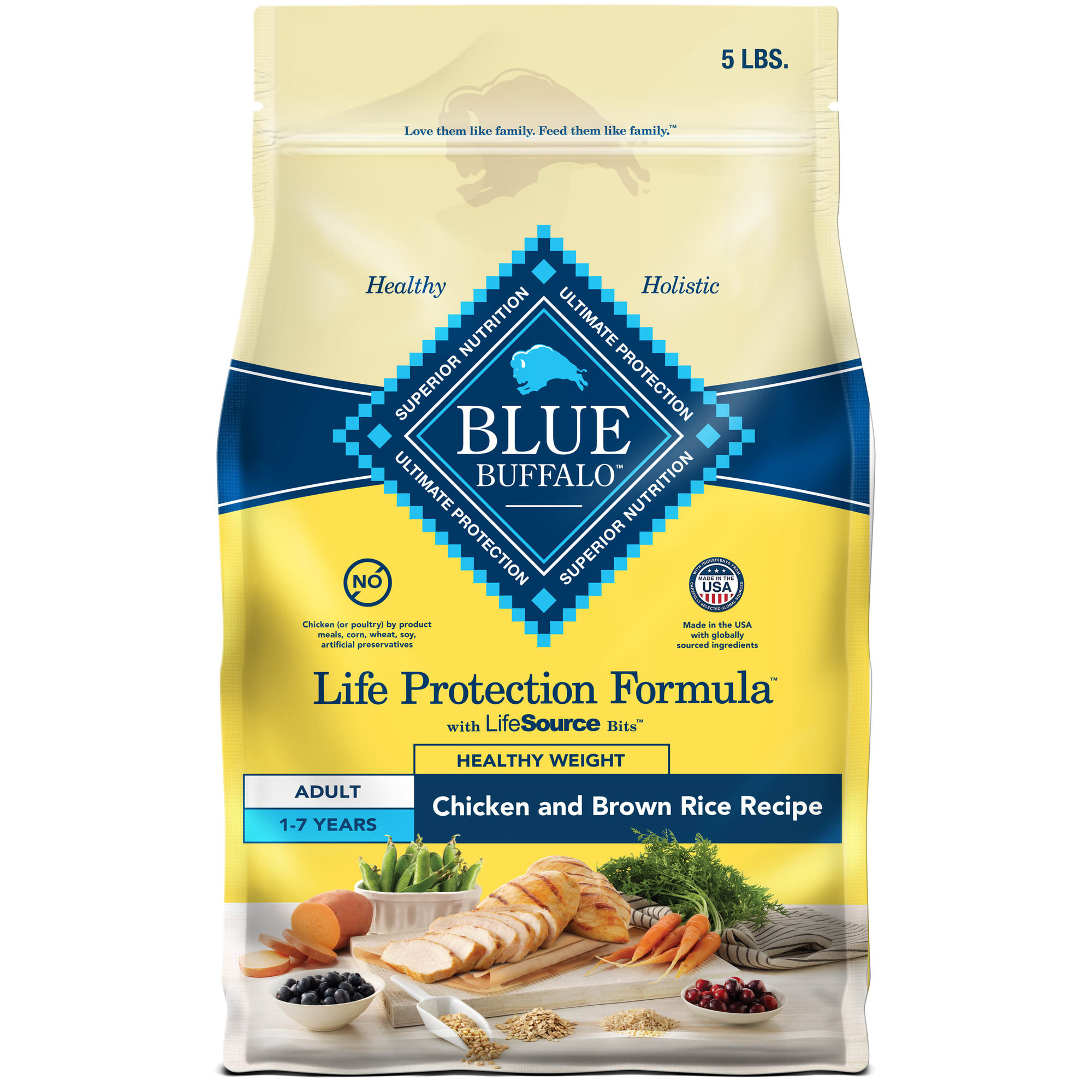 Blue buffalo 2025 basics healthy weight