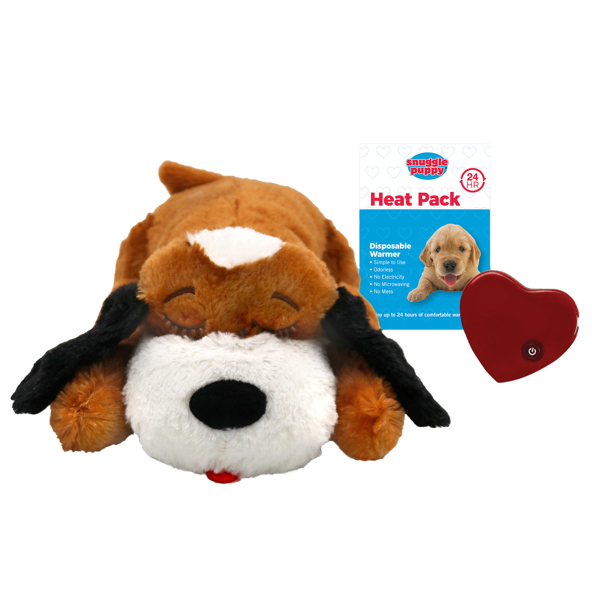 WEOK Heartbeat Puppy Toy, Dog Anxiety Relief Toys with Heartbeat, Dog  Heartbeat Toy Bed Mat for Anxiety, Puppy Heartbeat Sleep Aid Comfort Toy  for