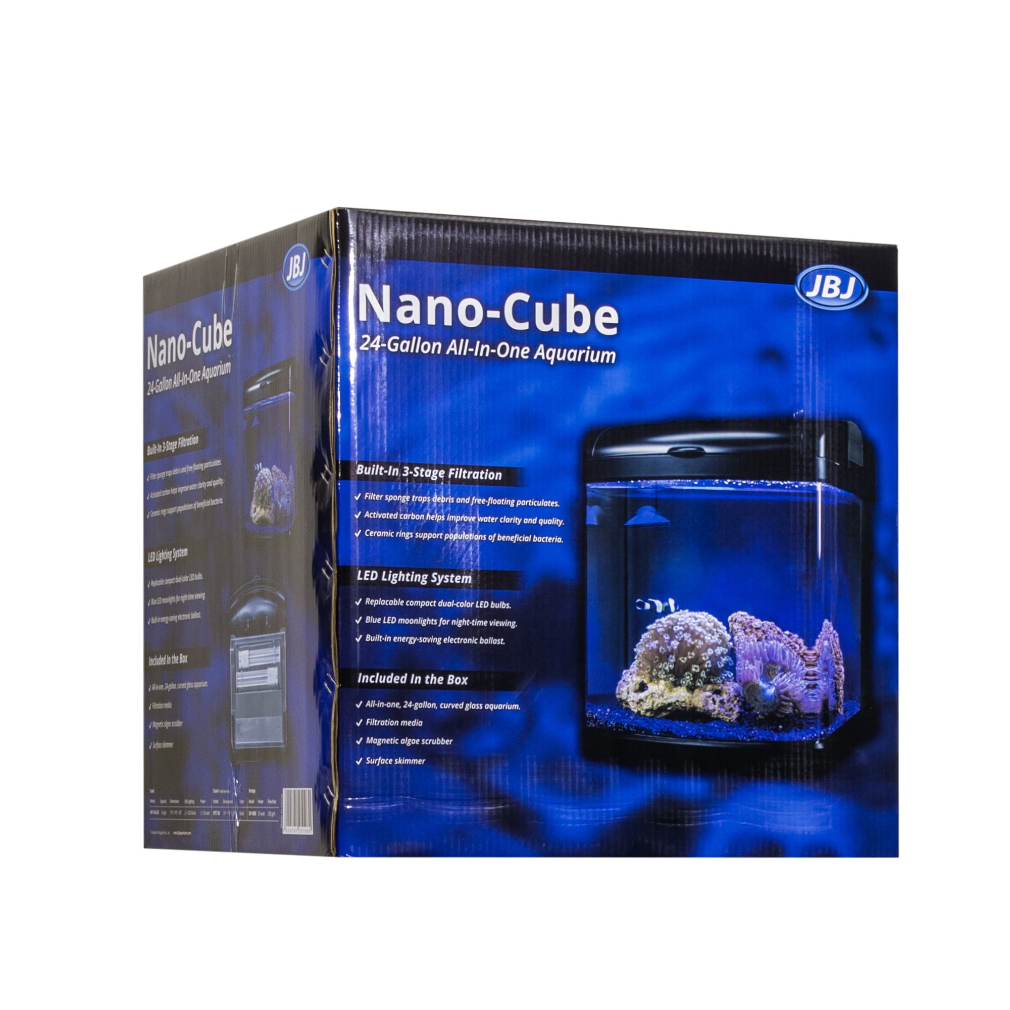 Herhaald Berouw vrijdag JBJ Nano-Cube All in One Tank, 24 Gallon | Petco