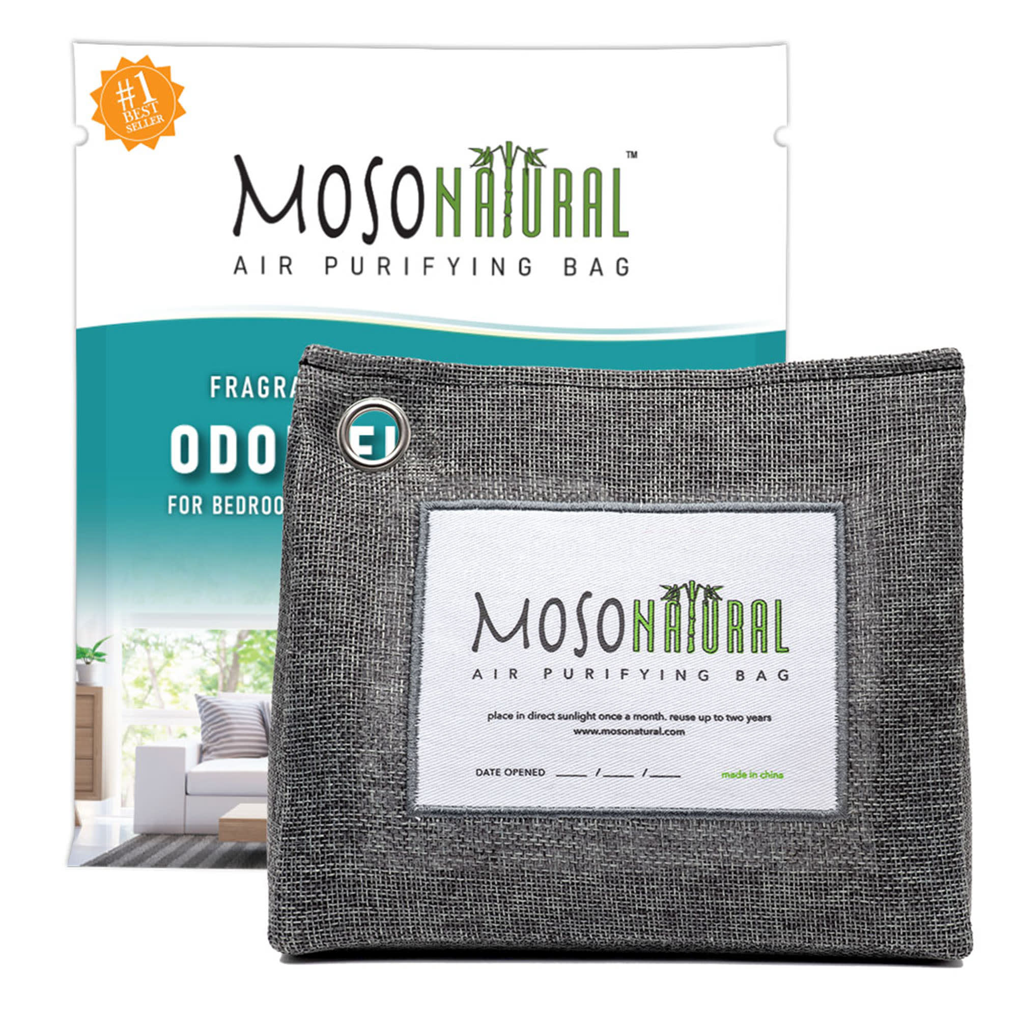 Moso Natural 600g Bamboo Charcoal Air Purifier Bag