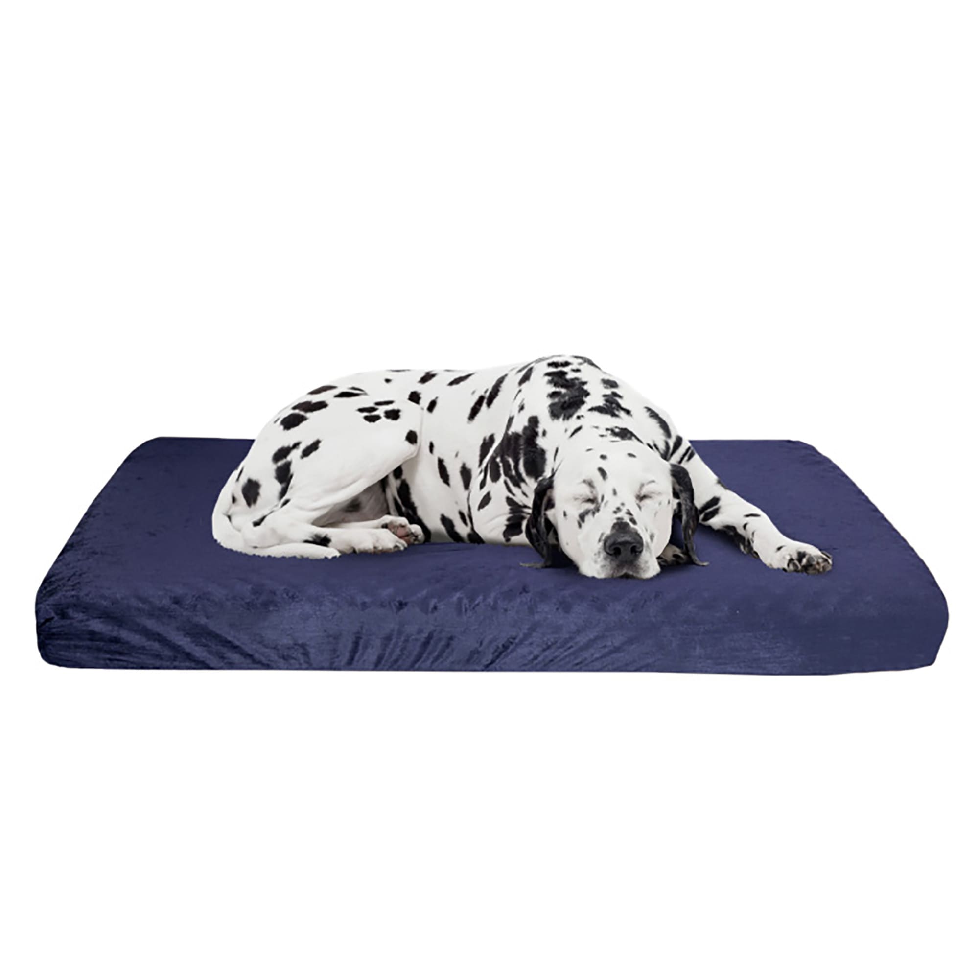 Pet Adobe Orthopedic Memory Foam Pet Bed, 46" L X 27" W X 4" H, Navy