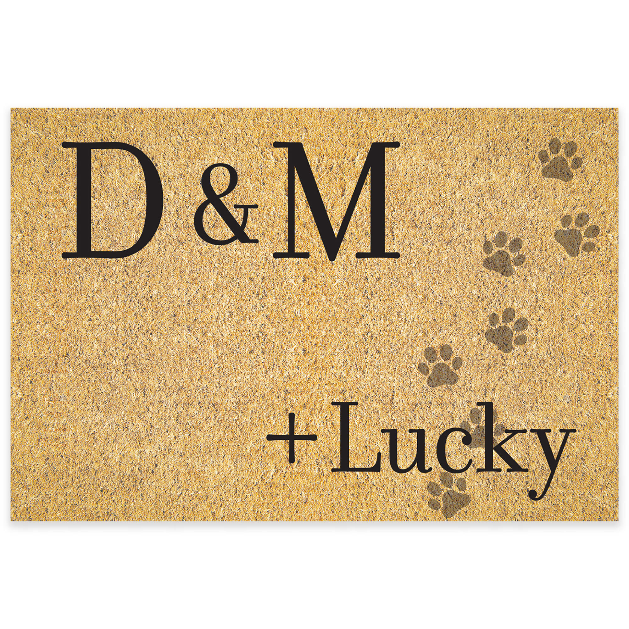 Dog themed clearance doormat