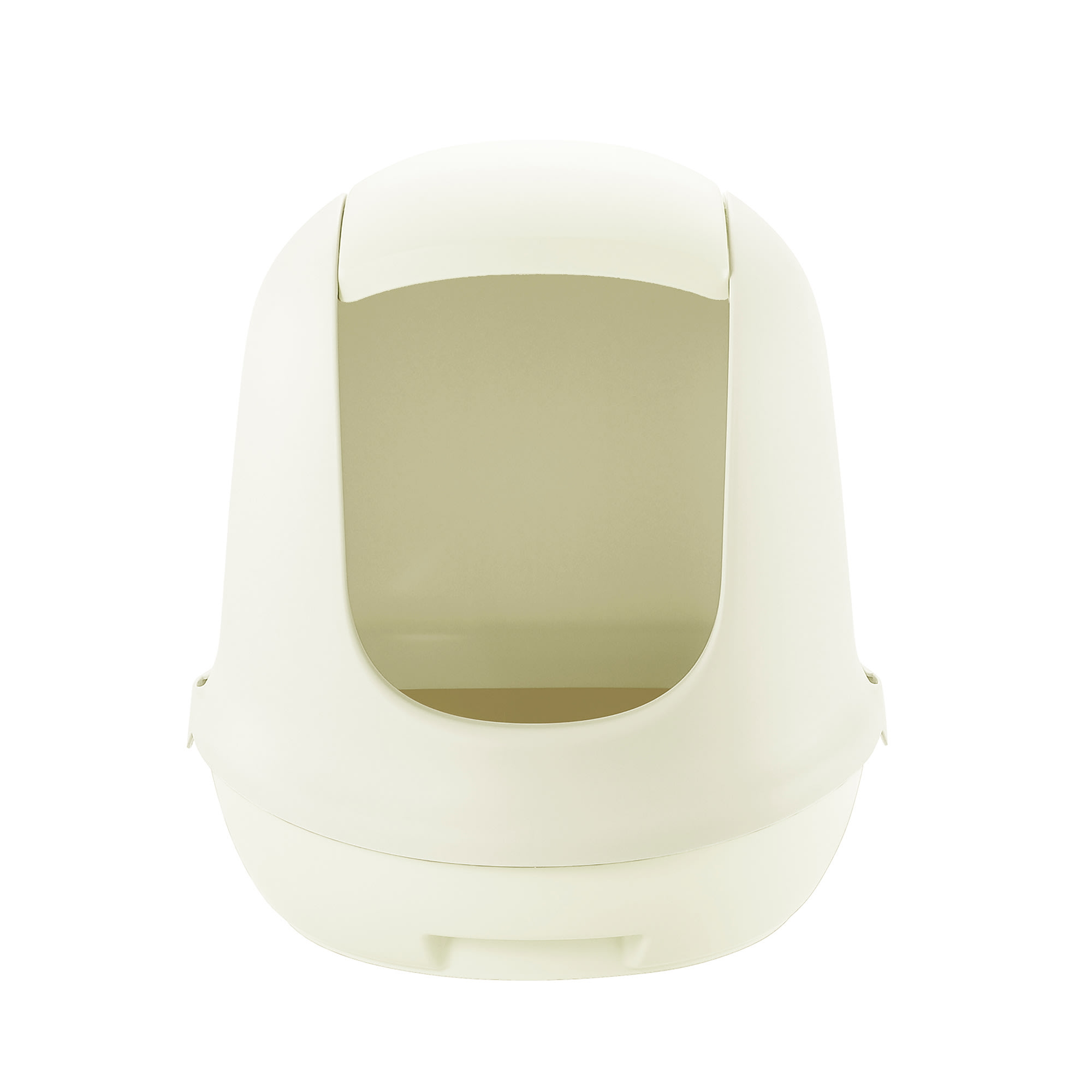 Richell Paw Trax Dome Hooded Cat Litter Box & Scoop