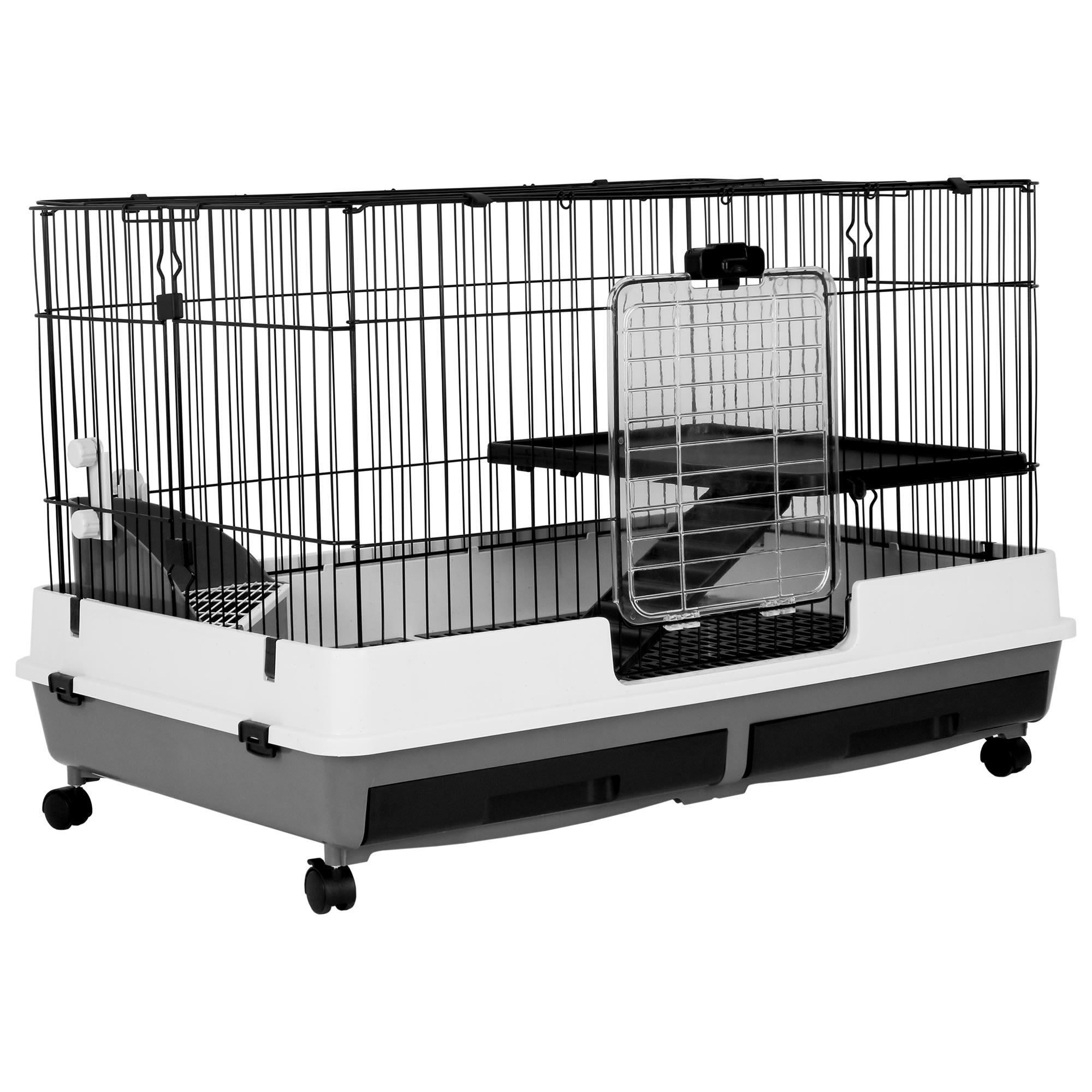 A&E Cage Company 100-1 Deluxe 2 Level Small Animal Cage, 39