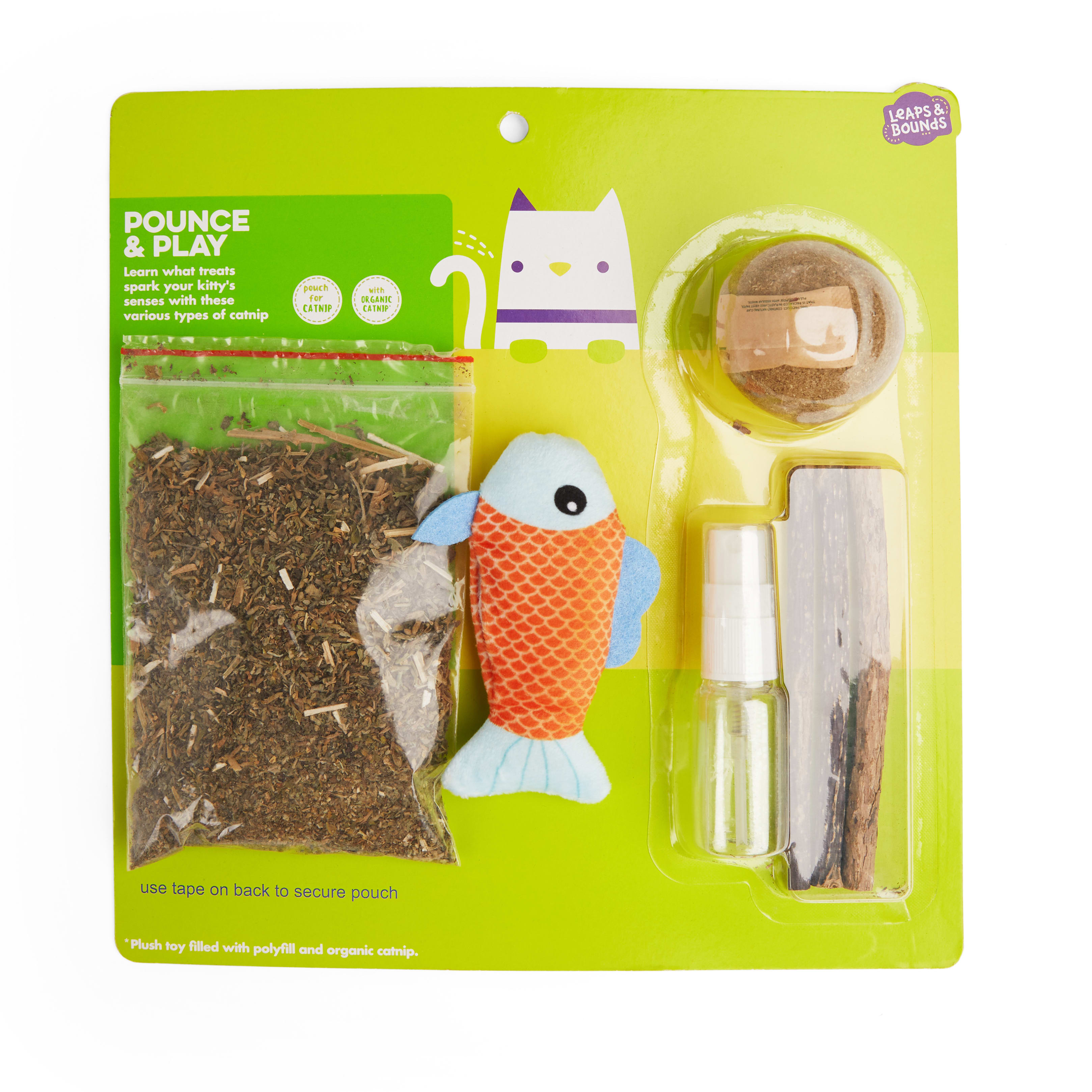 Leaps Bounds Catnip Starter Kit Cat Toy Petco