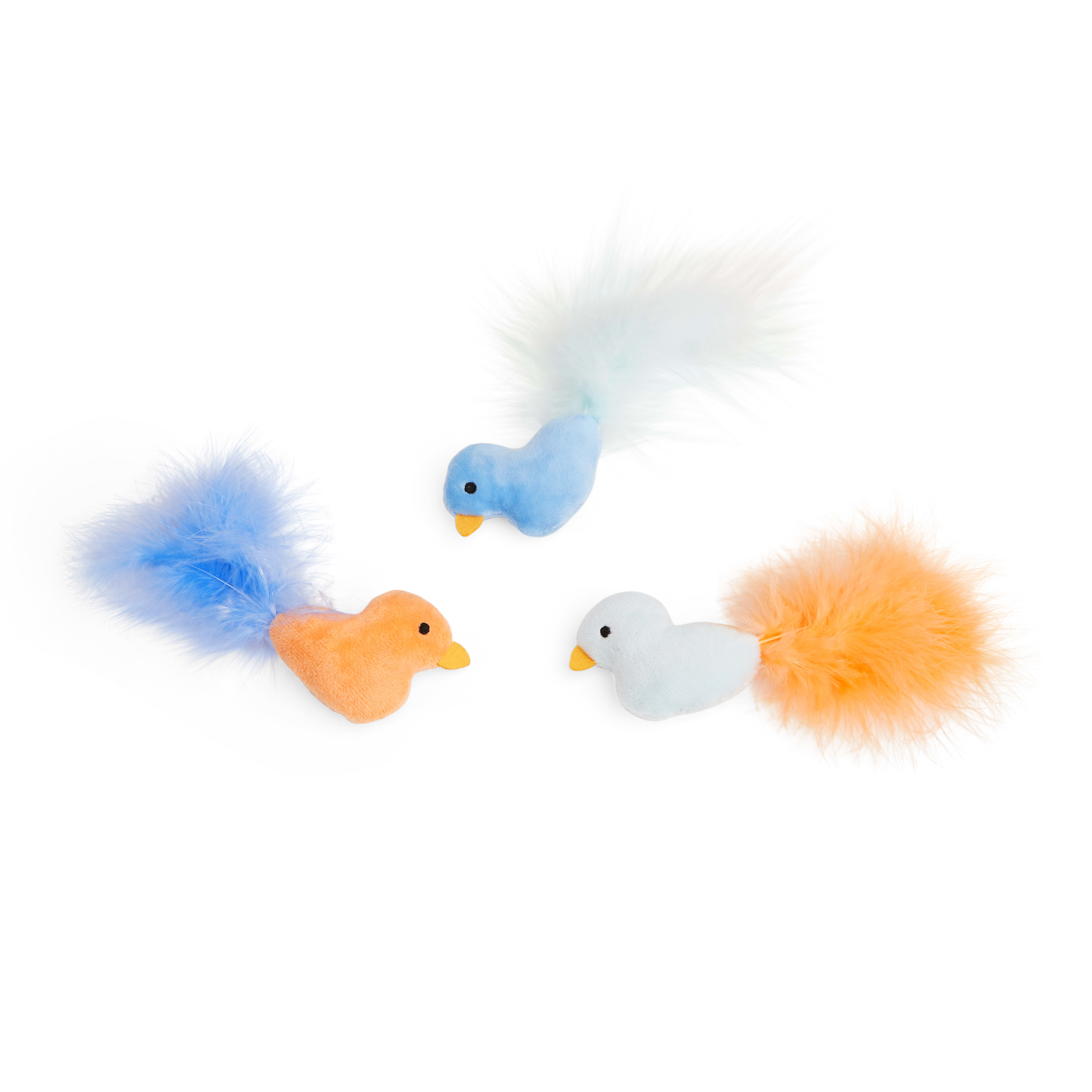 Squeaky bird hotsell cat toy