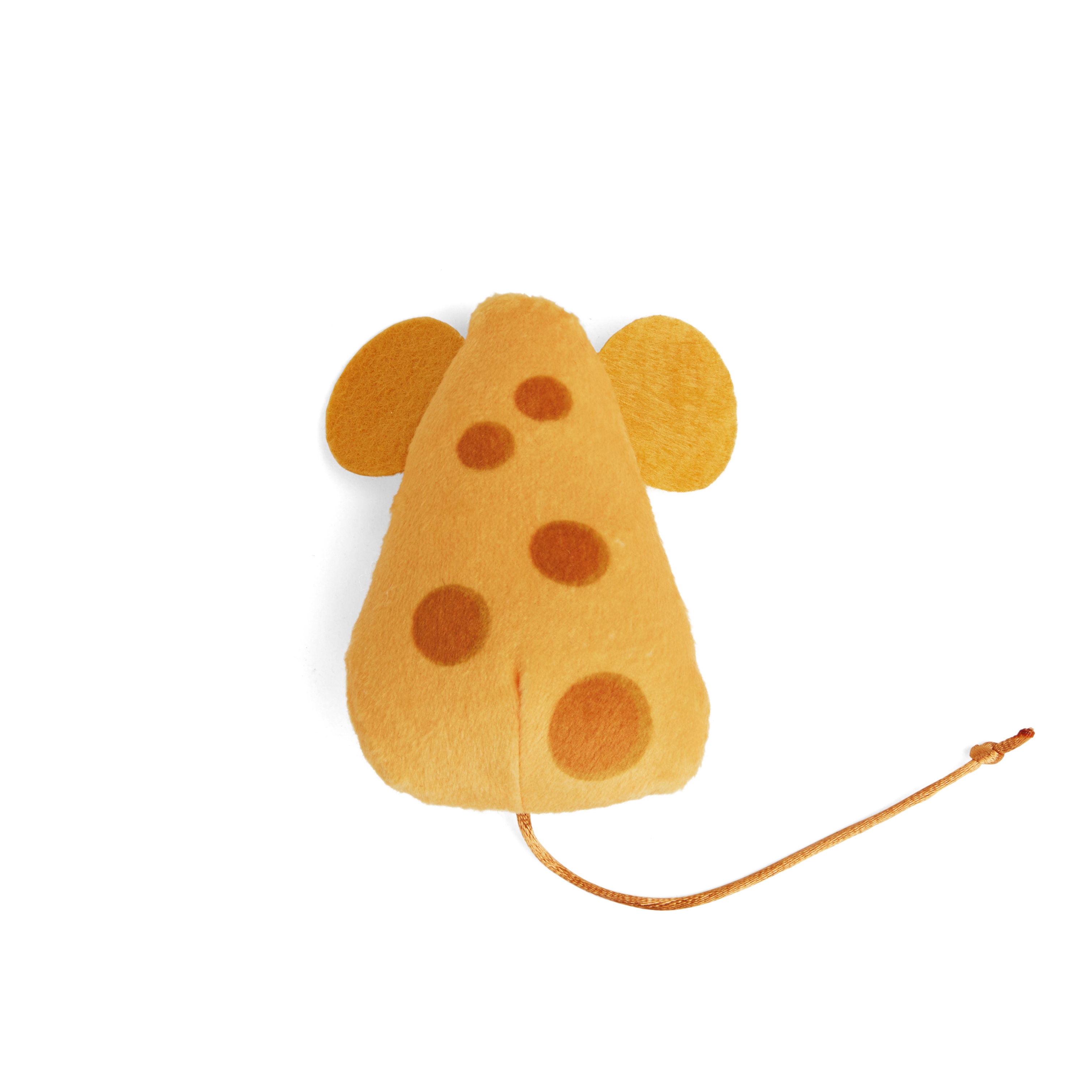 Bounds Dental Cheese Mouse Cat Toy