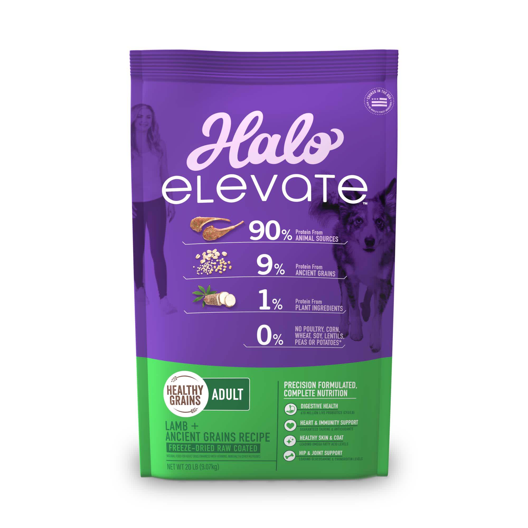 Halo Elevate Dog Grain Free Salmon Recipe Dry Food 20 lbs. Petco