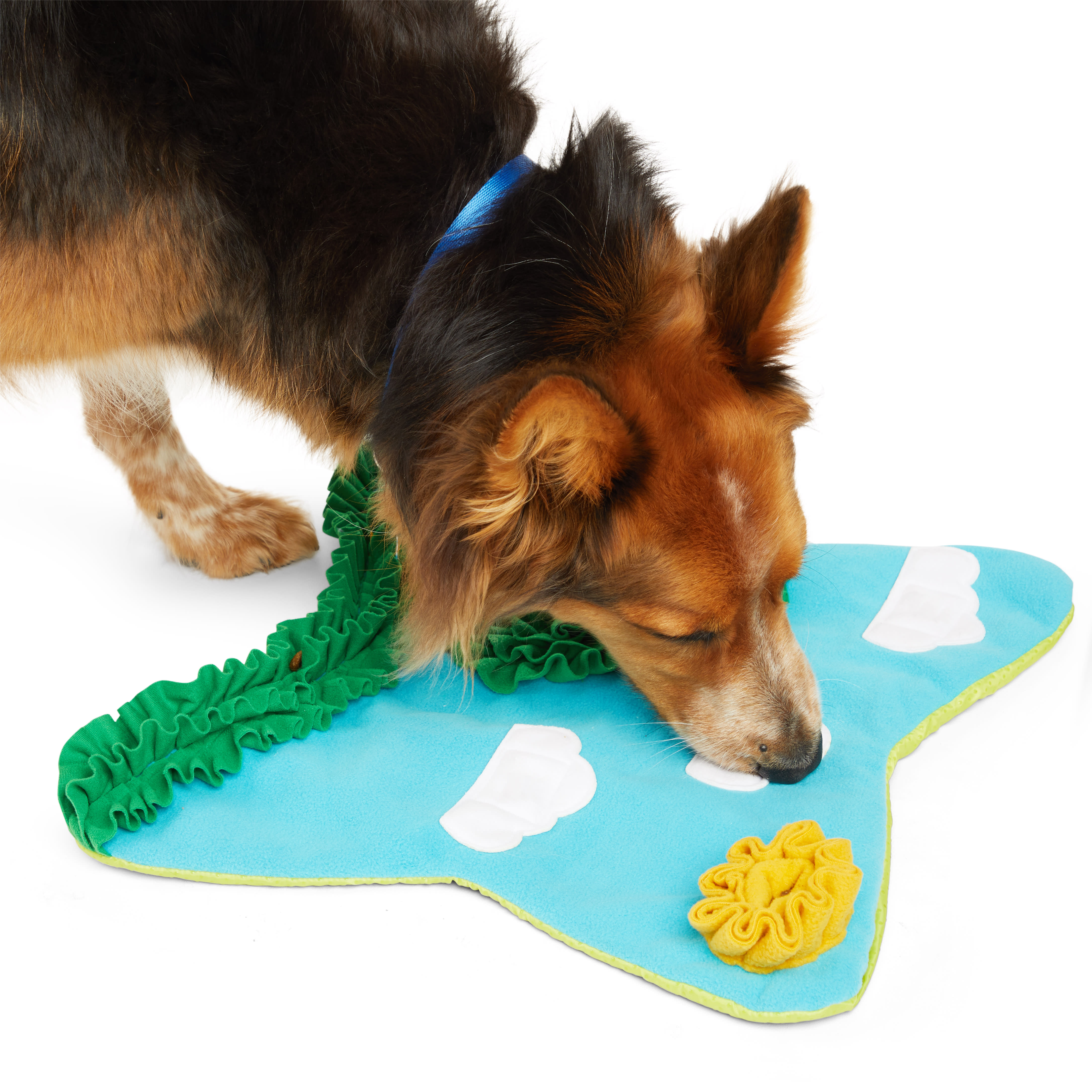 Bark Beachy Sandbark Snuffle Mat Dog Toy Hide Treats for sale