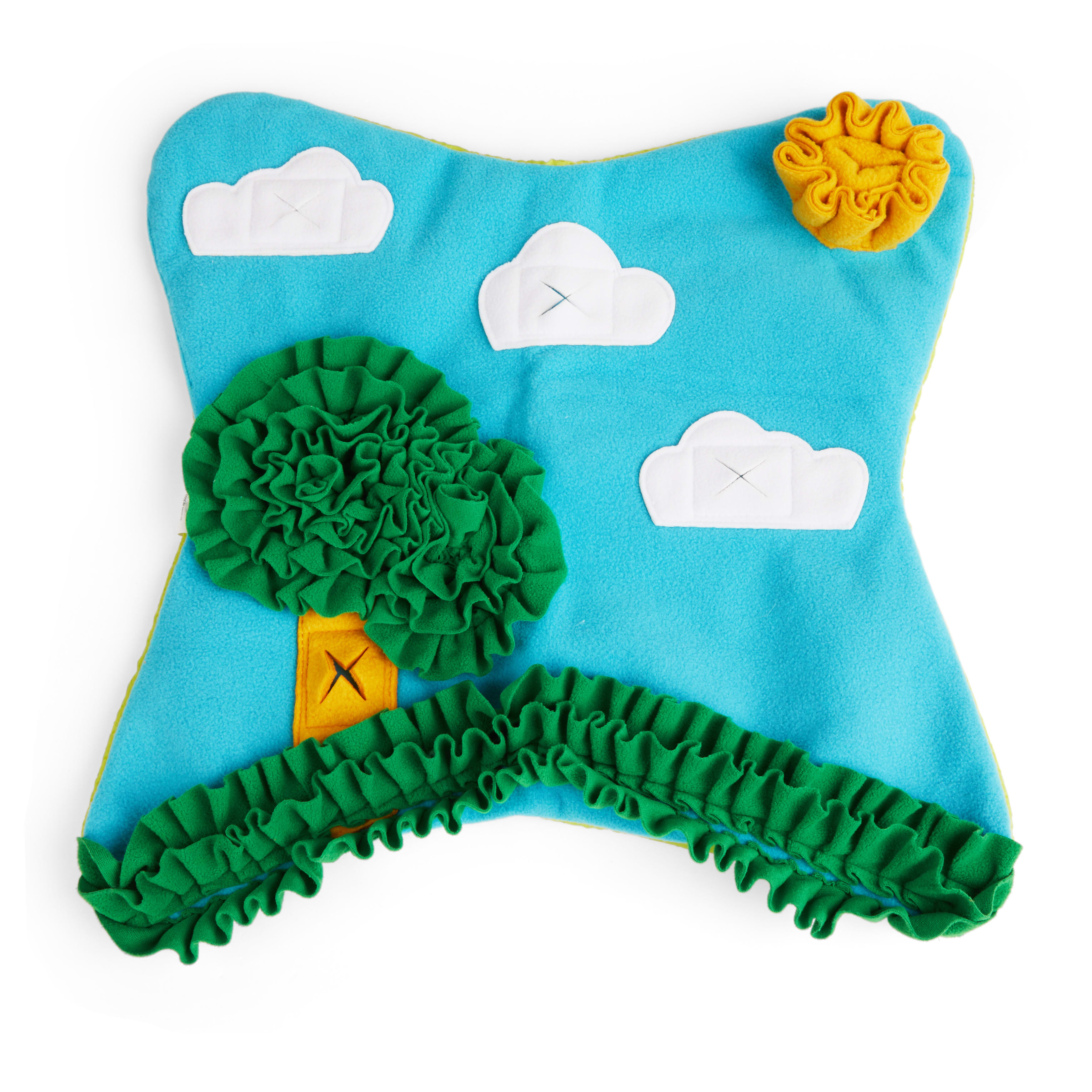 Toy for Toy for Dogs. Soft Bedding Snuffle Mat. Interactive 