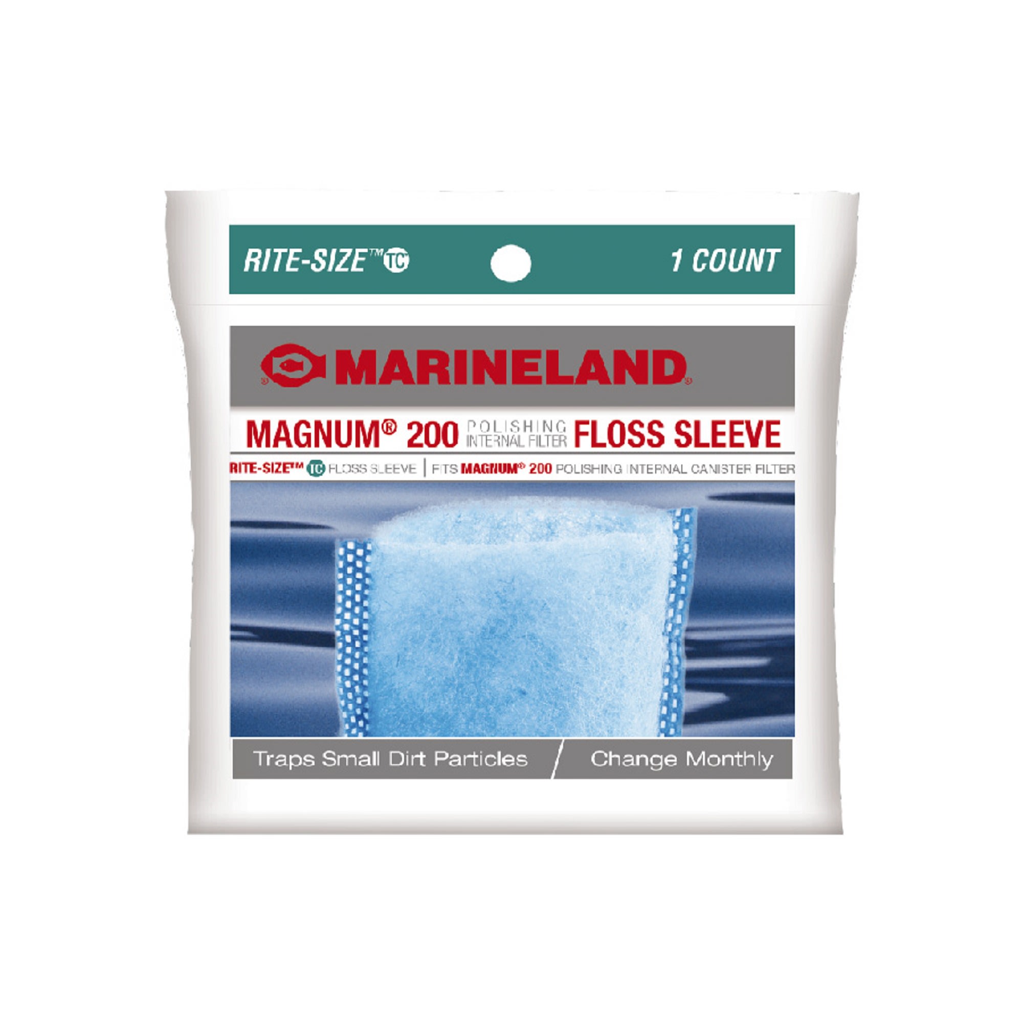 Marineland Magnum 200 Polishing Interal Filter Floss Sleeve | Petco