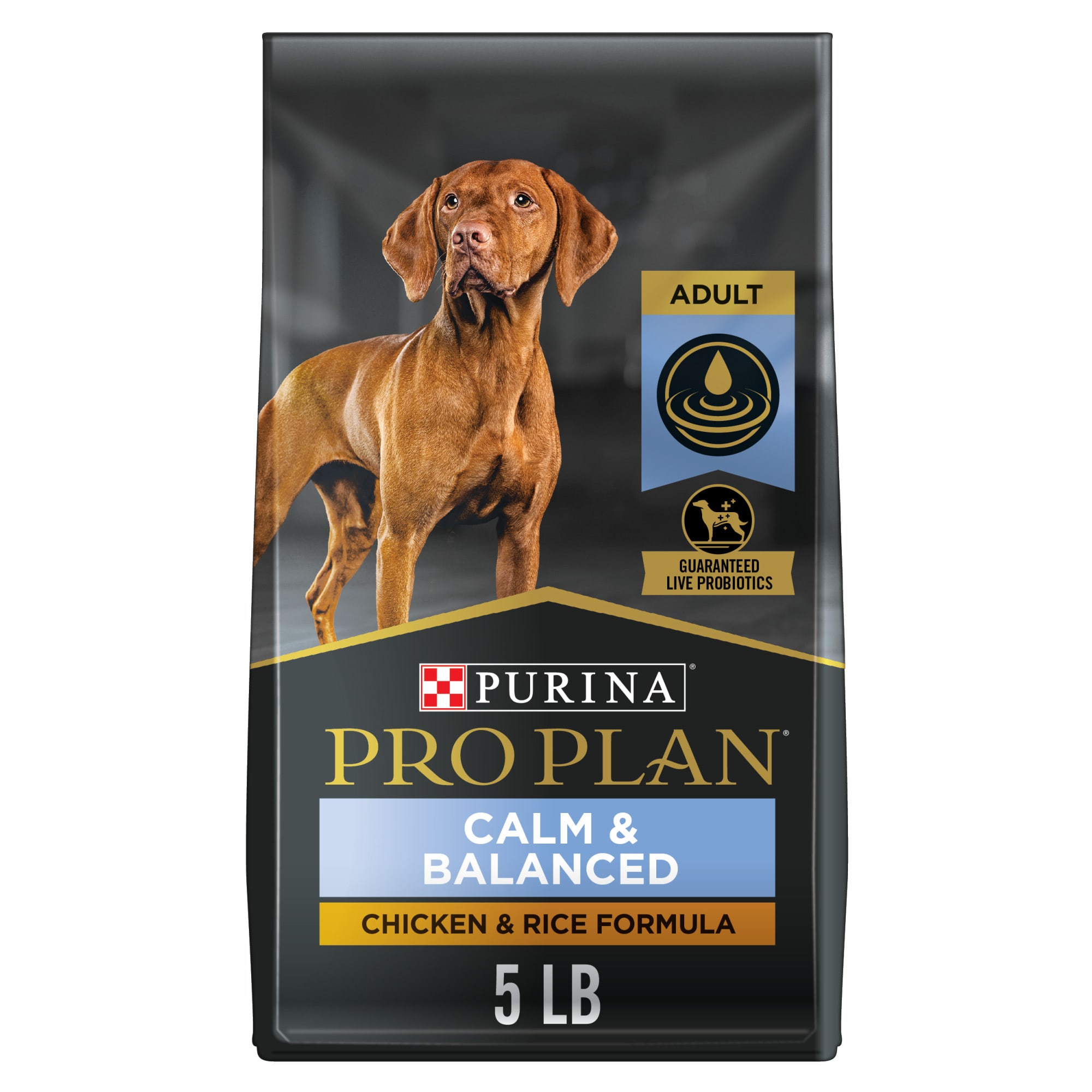 Purina Pro Plan Calm & Balanced Chicken & Rice Formula Adult Dry Dog ...
