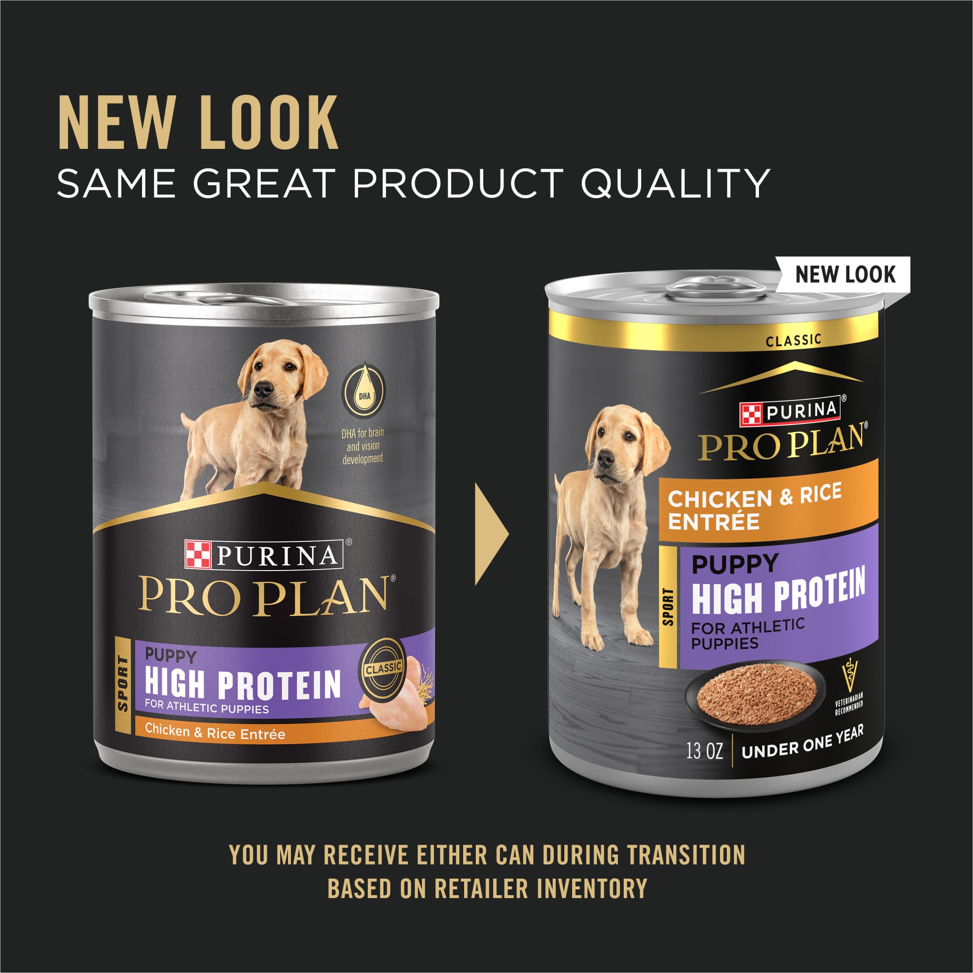 Purina Pro Plan Sport High Protein Chicken Rice Wet Puppy Food