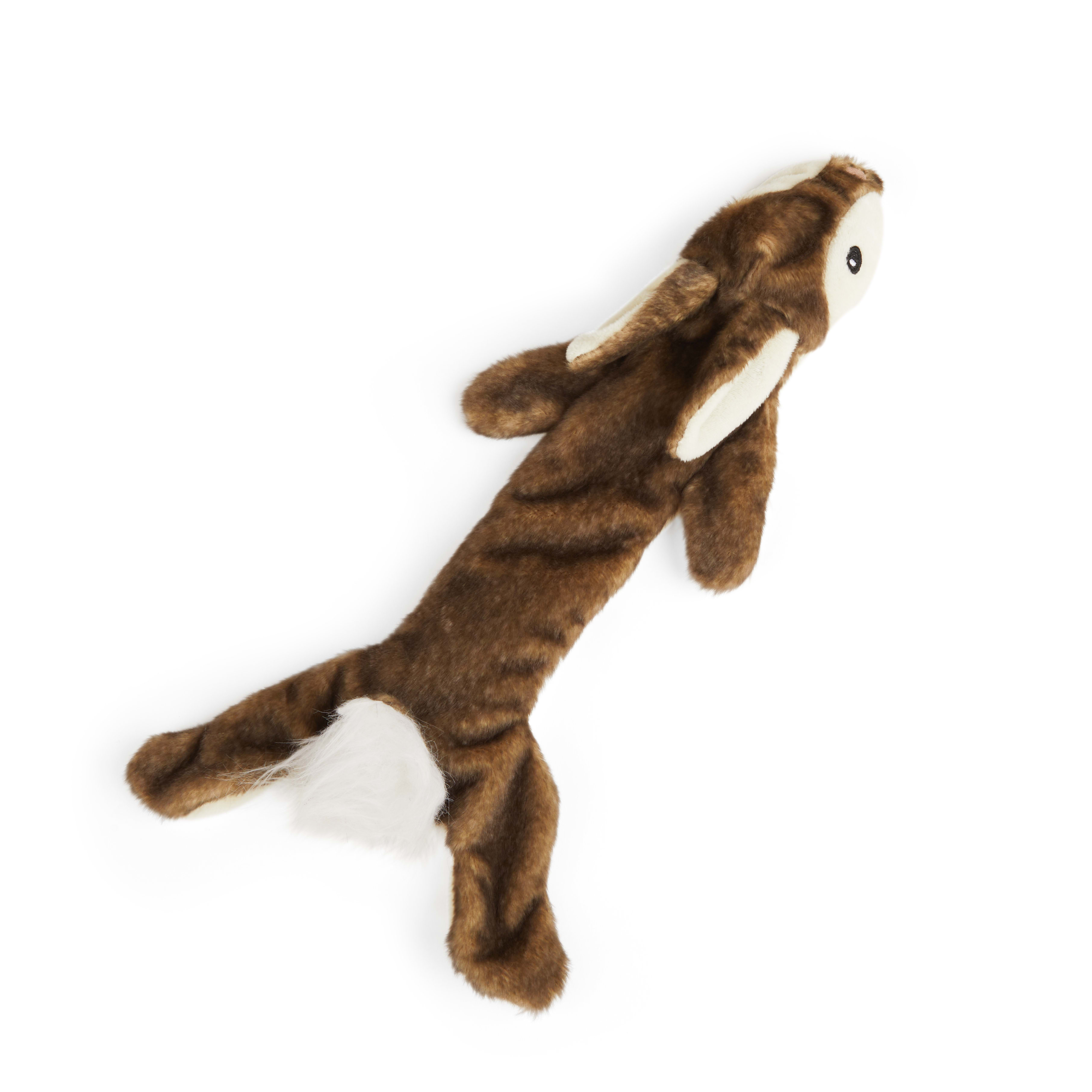 Leaps & Bounds Unstuffed Rabbit Dog Toy, Small