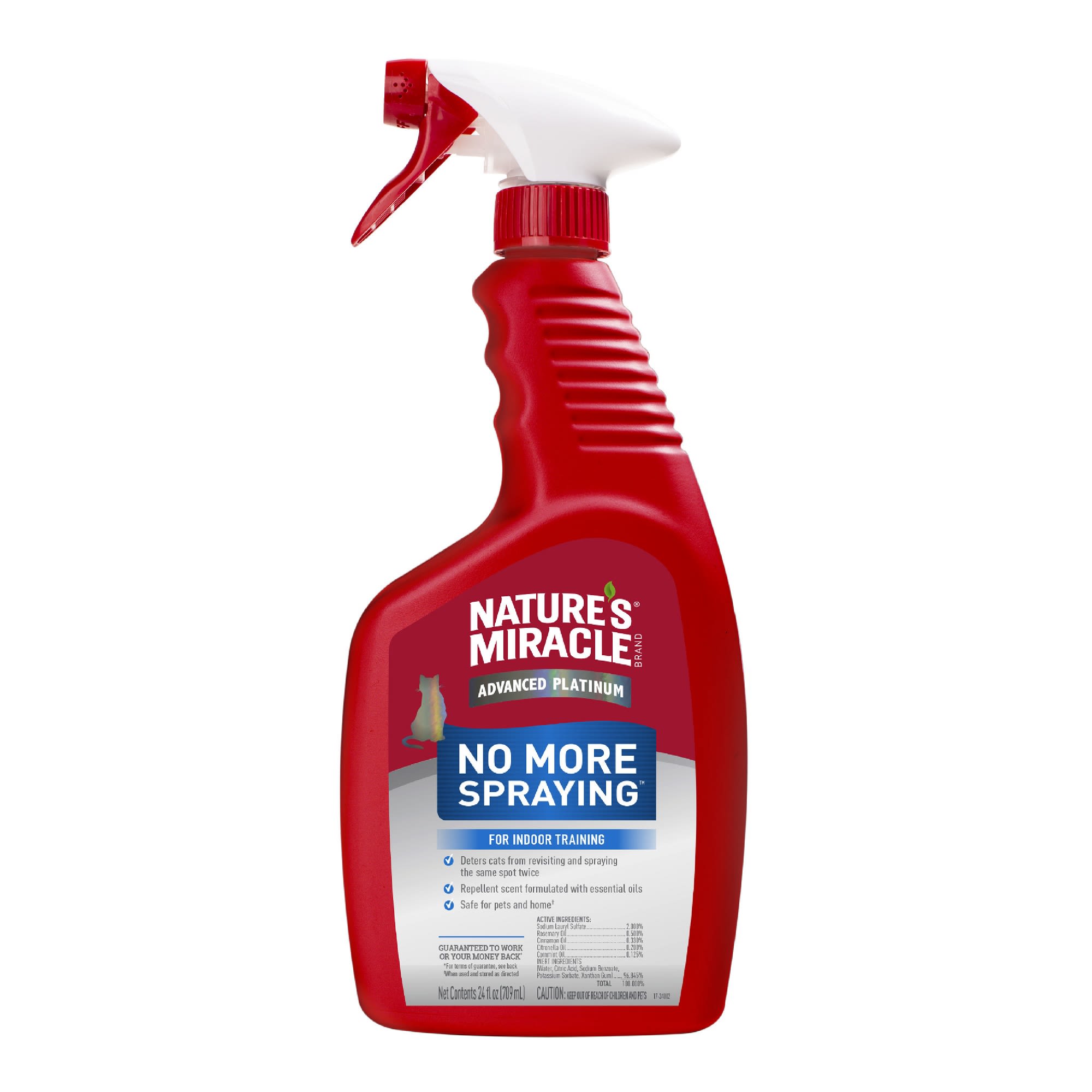 Nature s Miracle Advanced Platinum No More Spraying for Cats 128