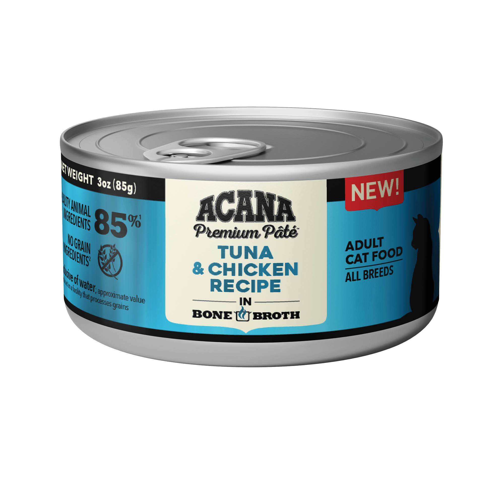 ACANA Tuna Chicken in Bone Broth Wet Cat Food 5.5 oz Case of