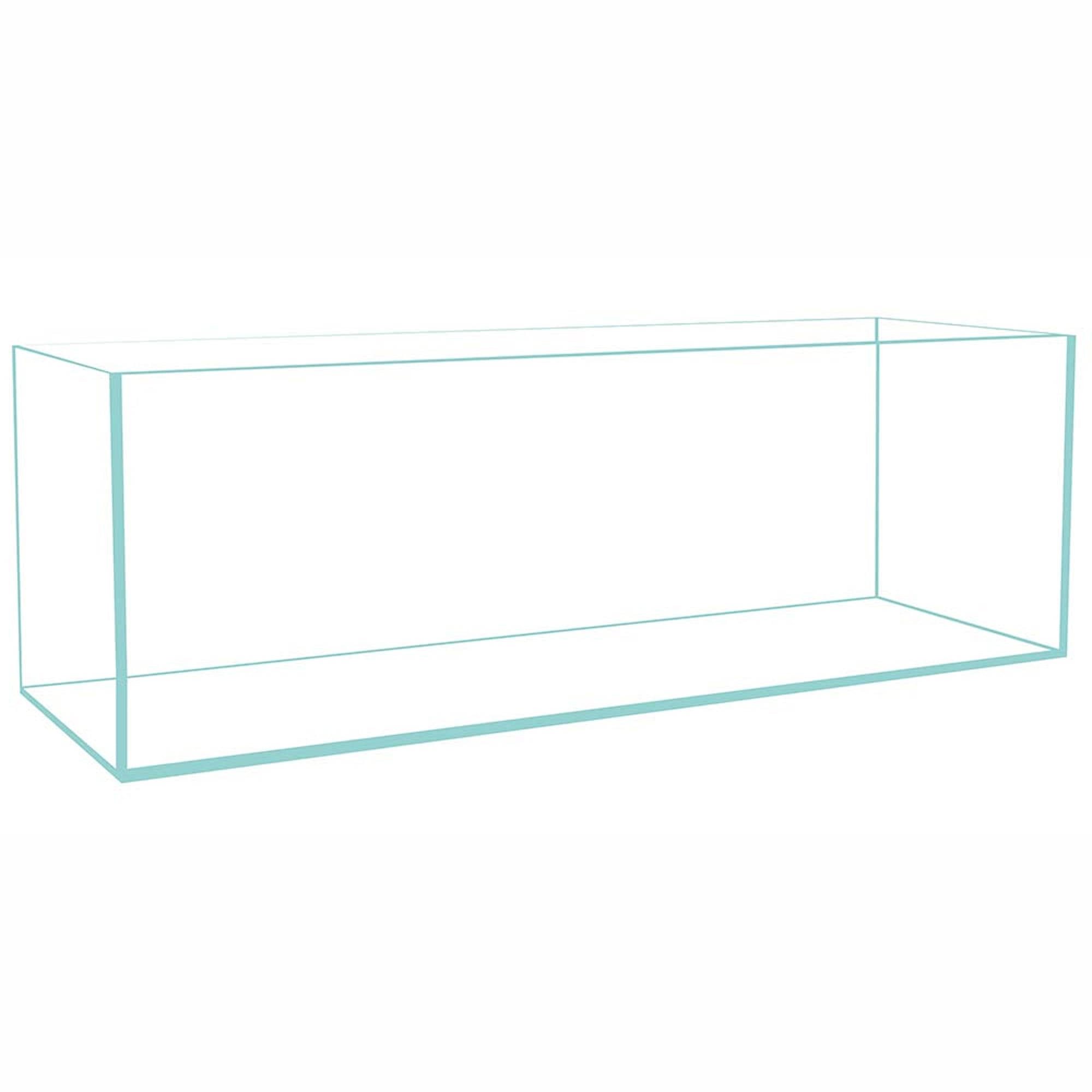  Lifegard Aquatics 15 Gallon Rimless Clear Glass Aquarium 5mm  (23.22x11.02x13.38) : Pet Supplies