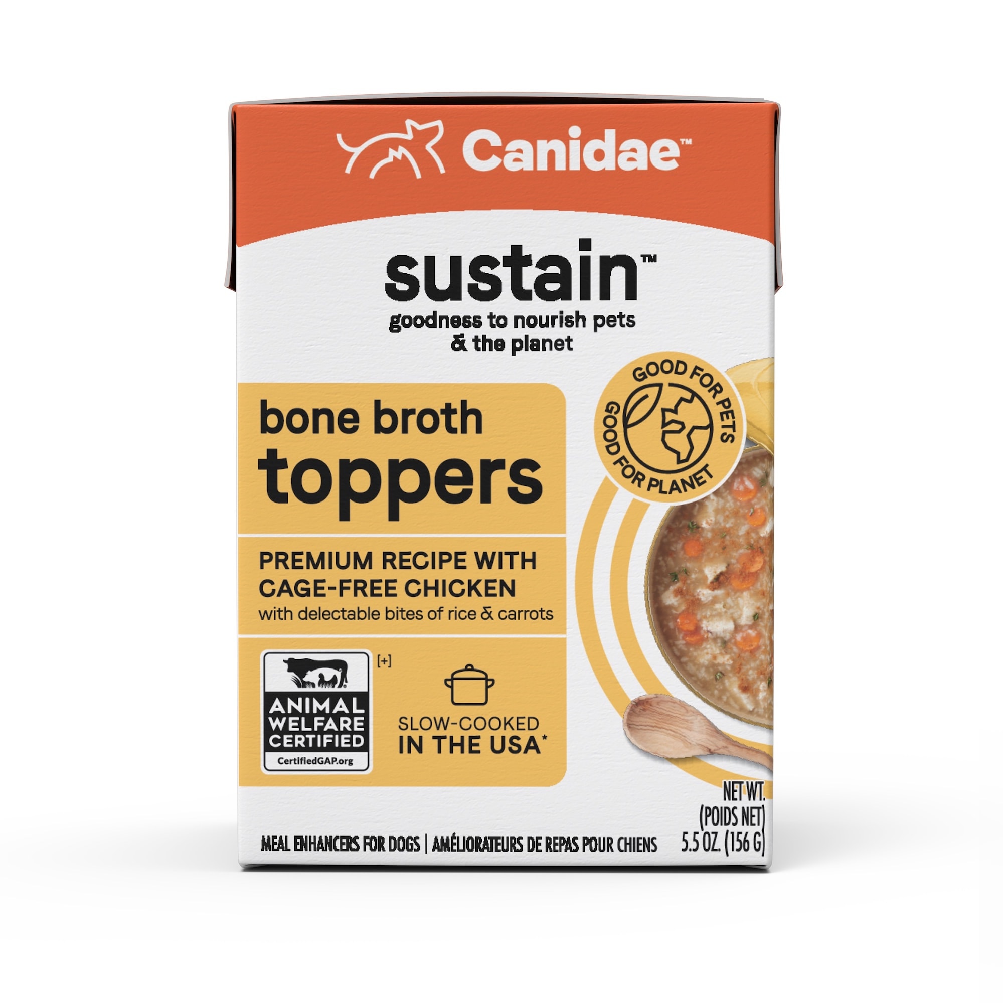 Canidae Sustain Premium Recipe with Cage Free Chicken Bone Broth