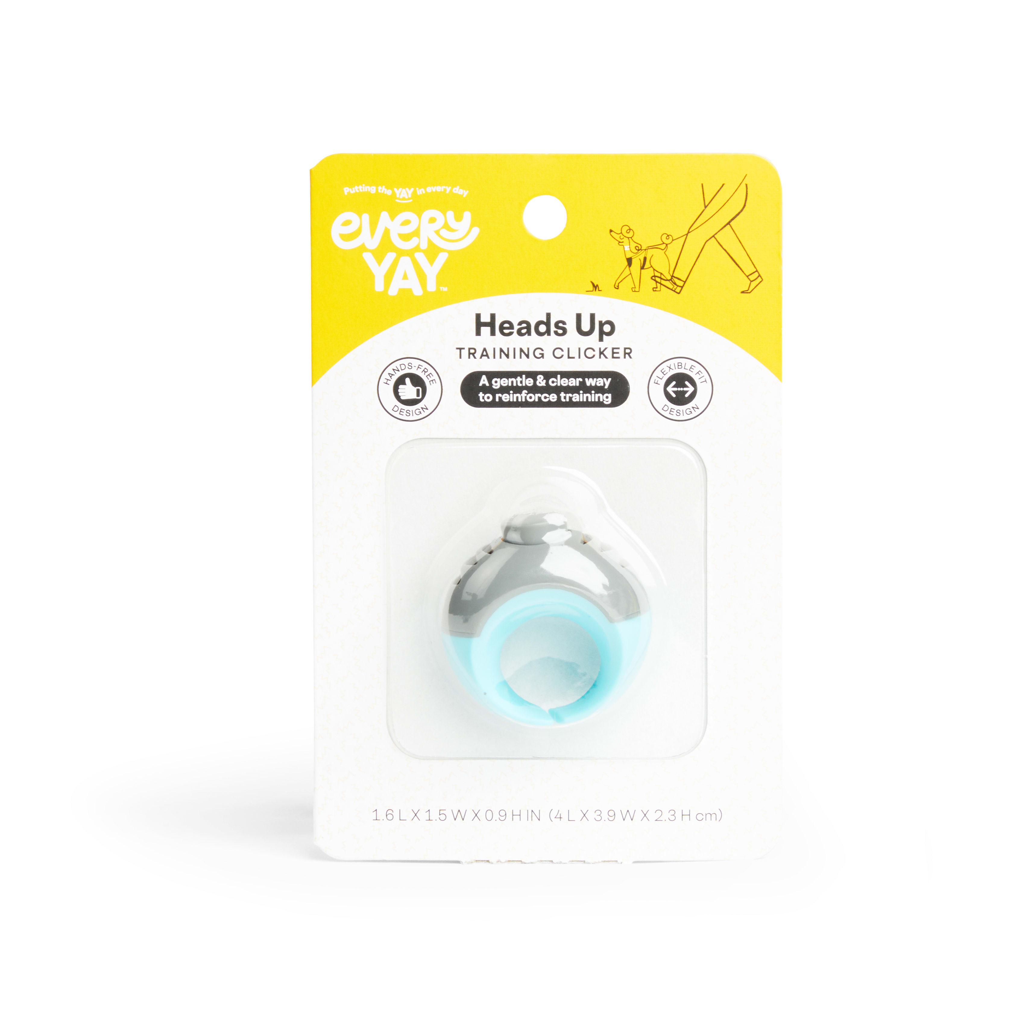 EveryYay Silicone Dog Training Clicker Ring & HandsFree Design