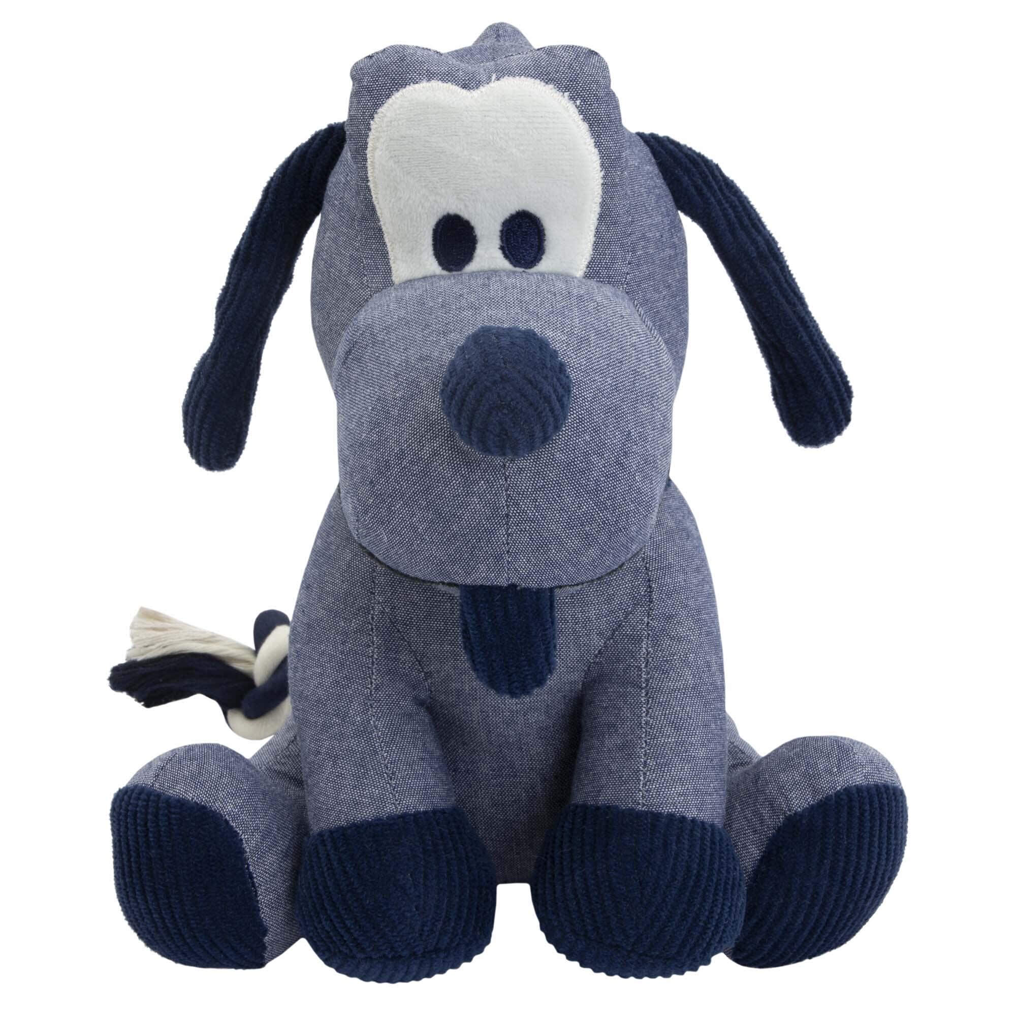 Harry Barker Blue Chambray Pluto Dog Toy | Petco