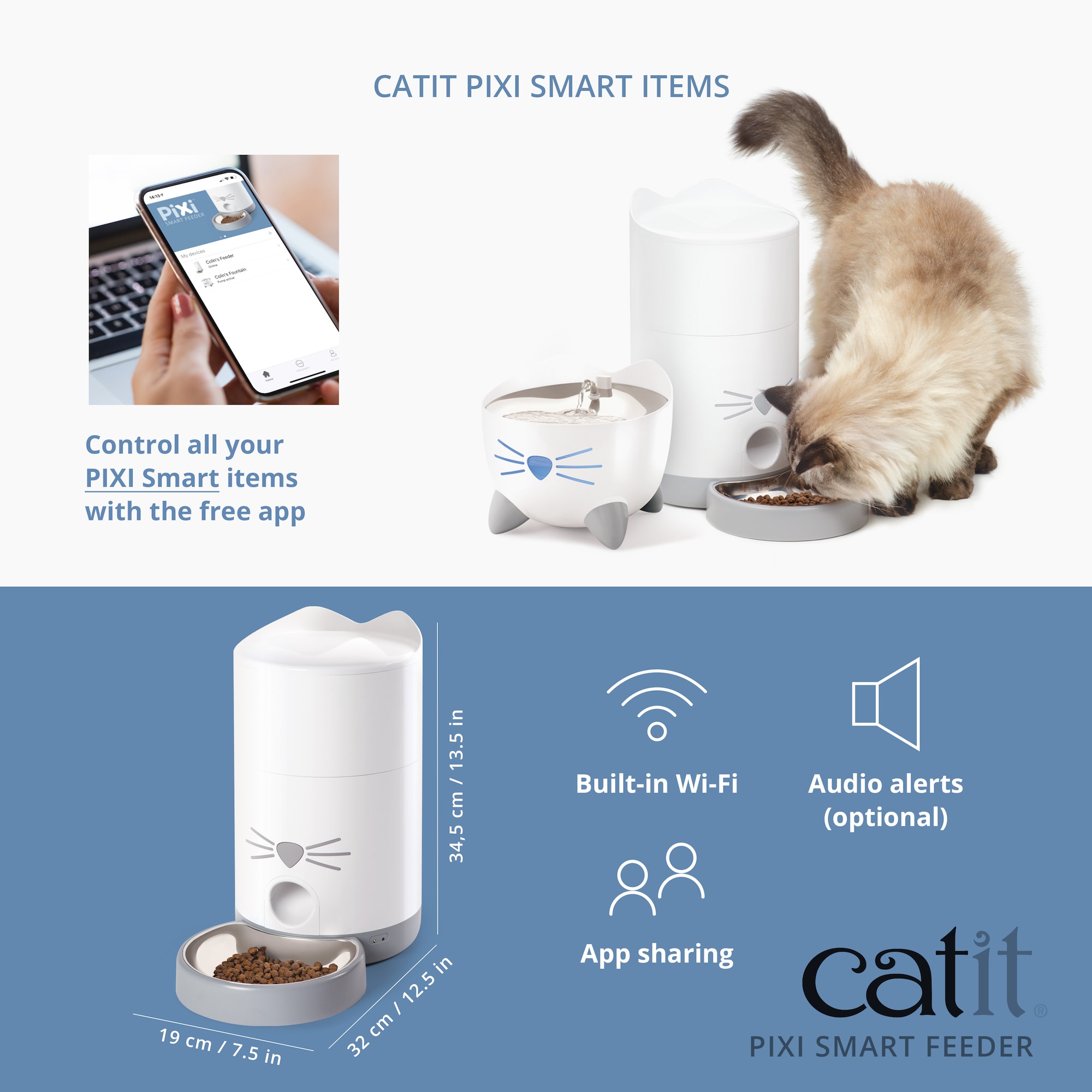 Catit Pixi Smart Cat Feeder