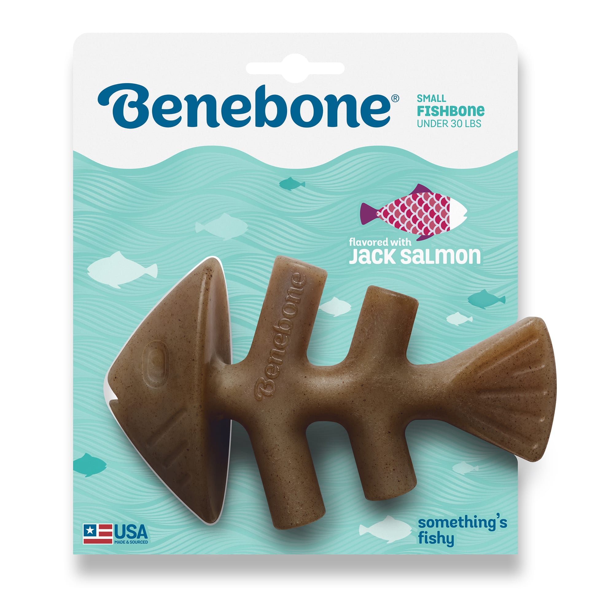 Benebone Fishbone Dog Toy Small