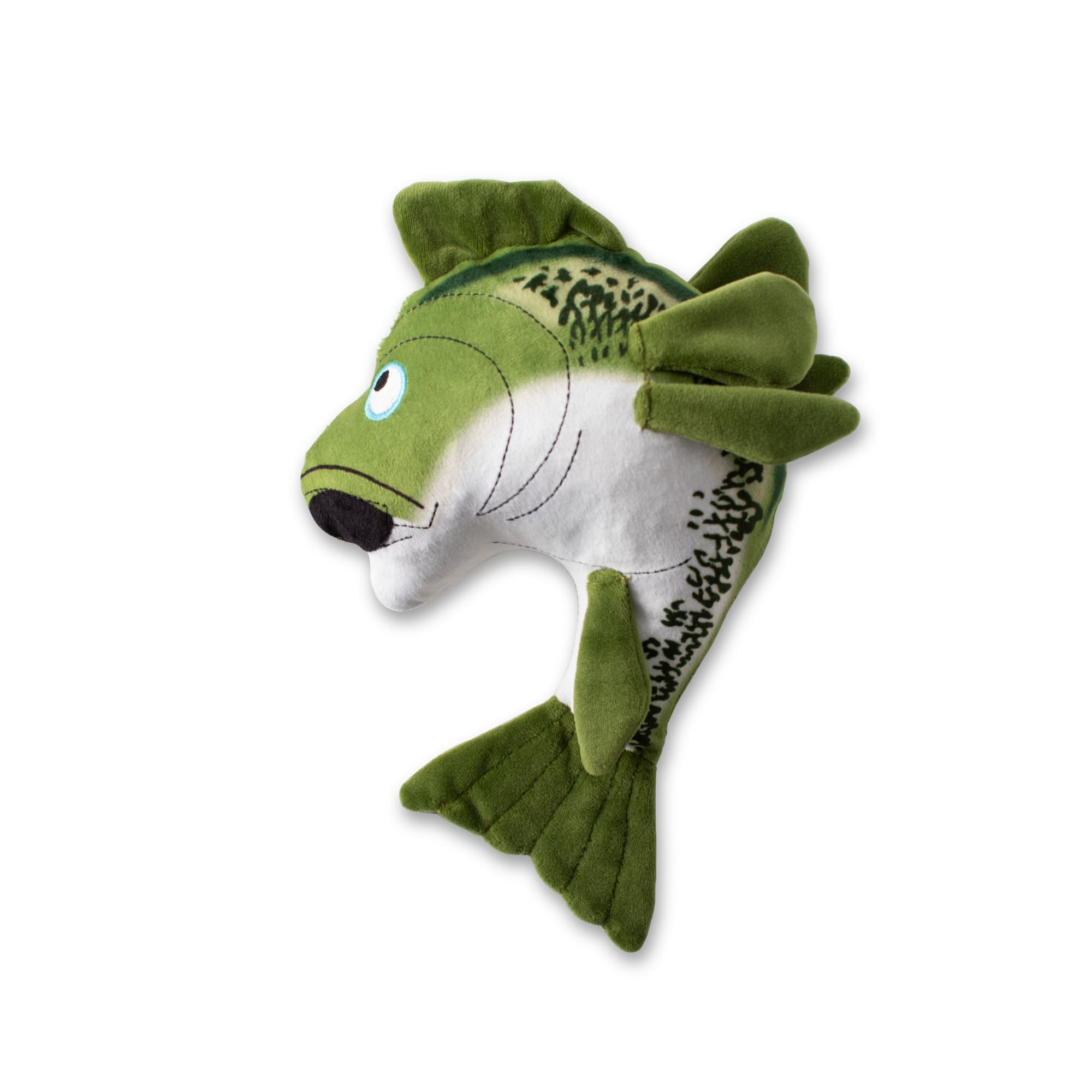 Wagsdale Here Fishy Fishy Plush Dog Toy, Medium