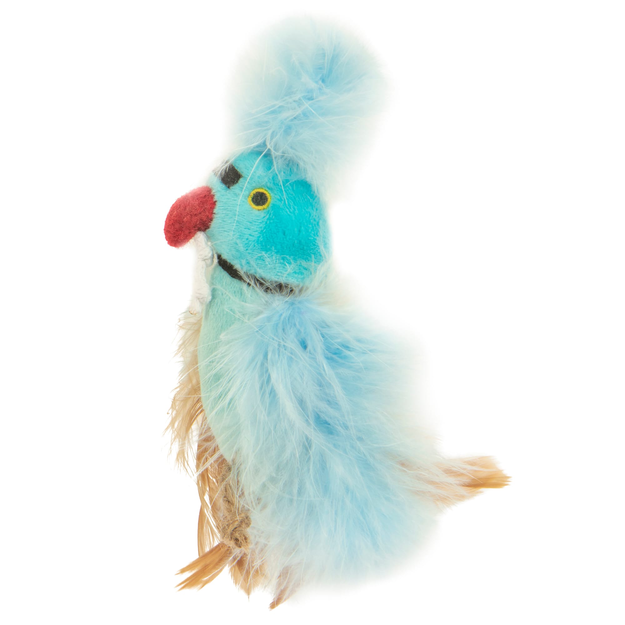 Blue bird shop cat toy